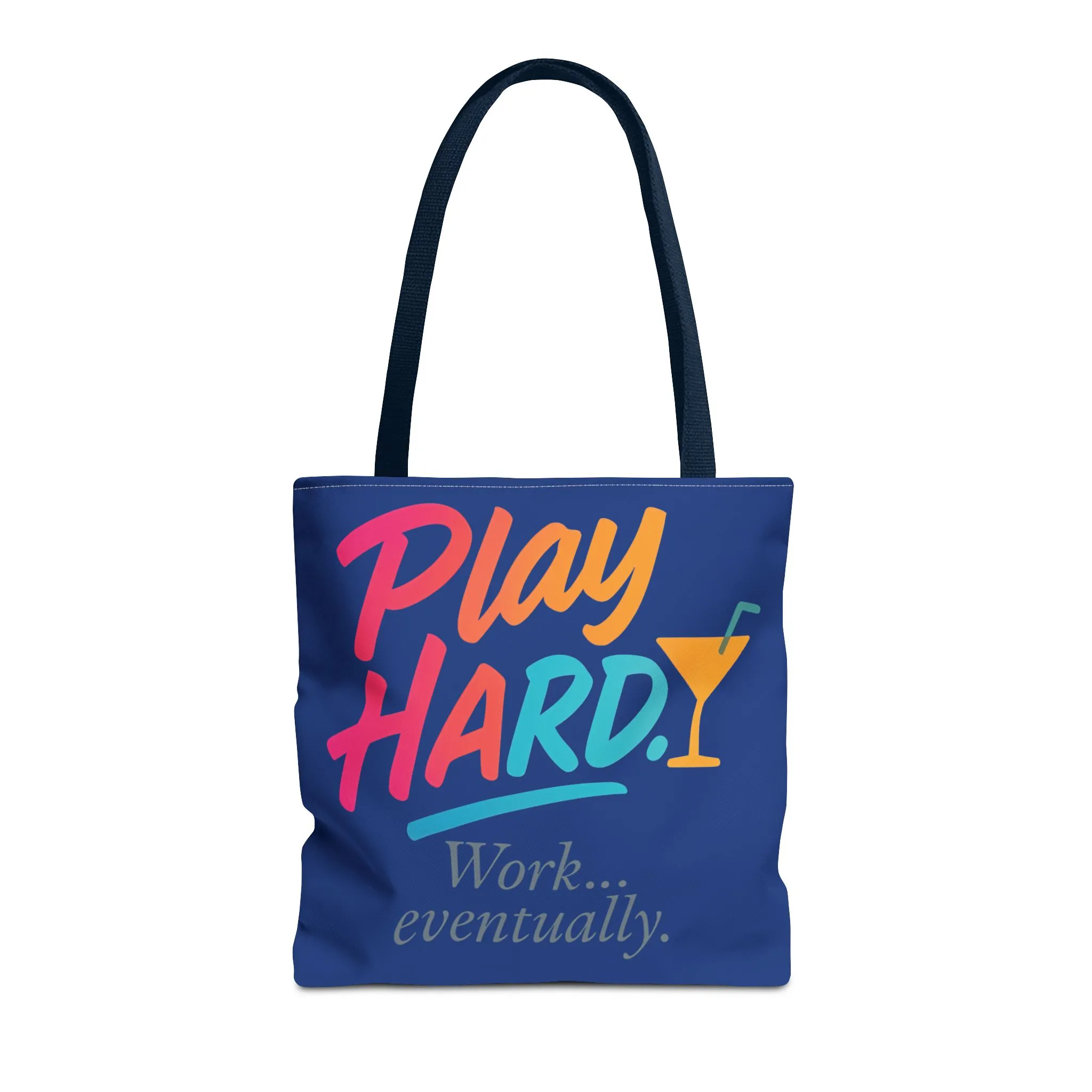 Play Hard Tote Bag - Fun, Stylish, Tote for Work & Play, Summer, Gift, Beach Bag, Everyday Carry, Beach Weekender Bag, large canvas bag - Image 11