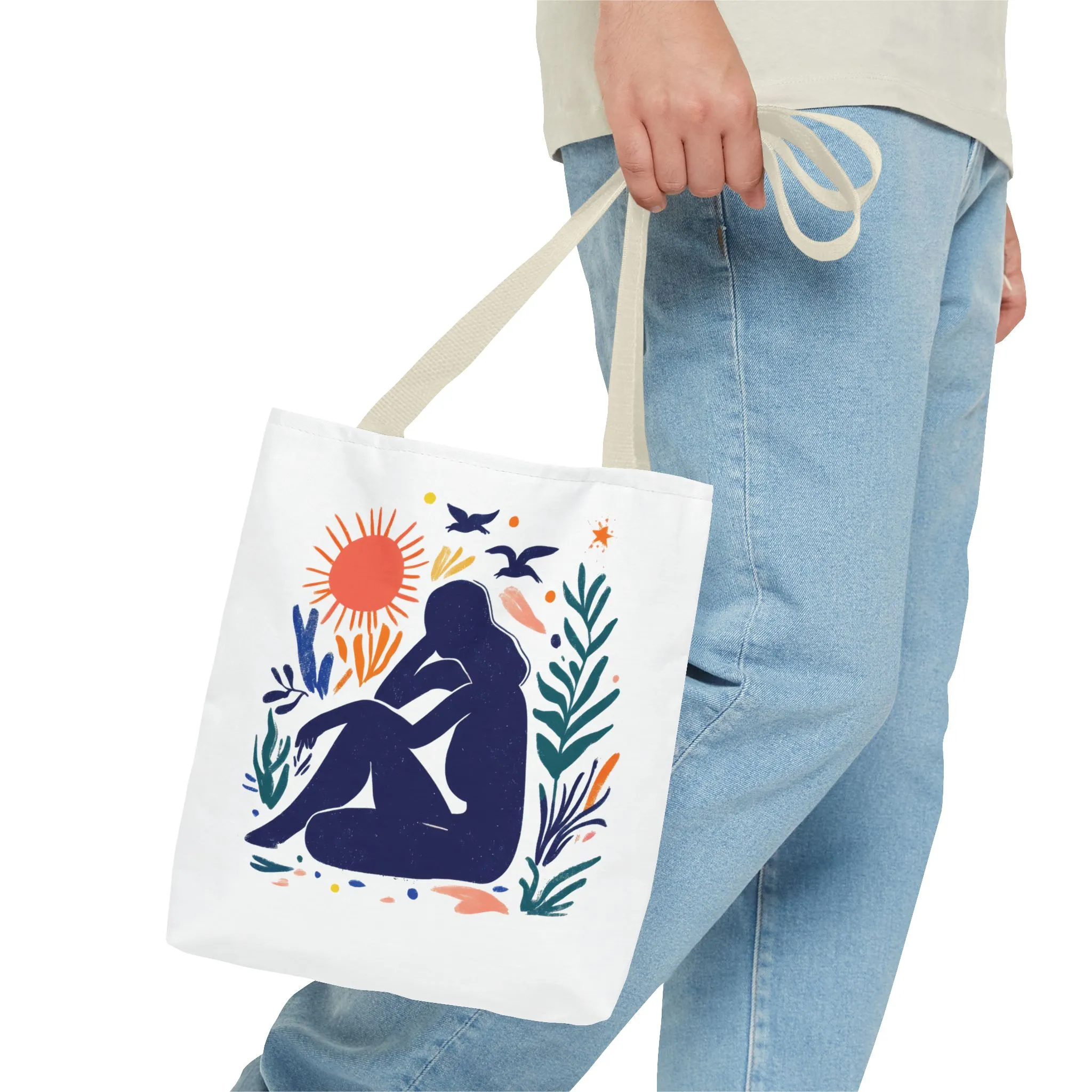 Boho Art Tote Bag, Versatile Eco-Friendly Carryall, Gift for Her, Summer Outing, Beach Bag, Reusable Shopping Tote - Image 39