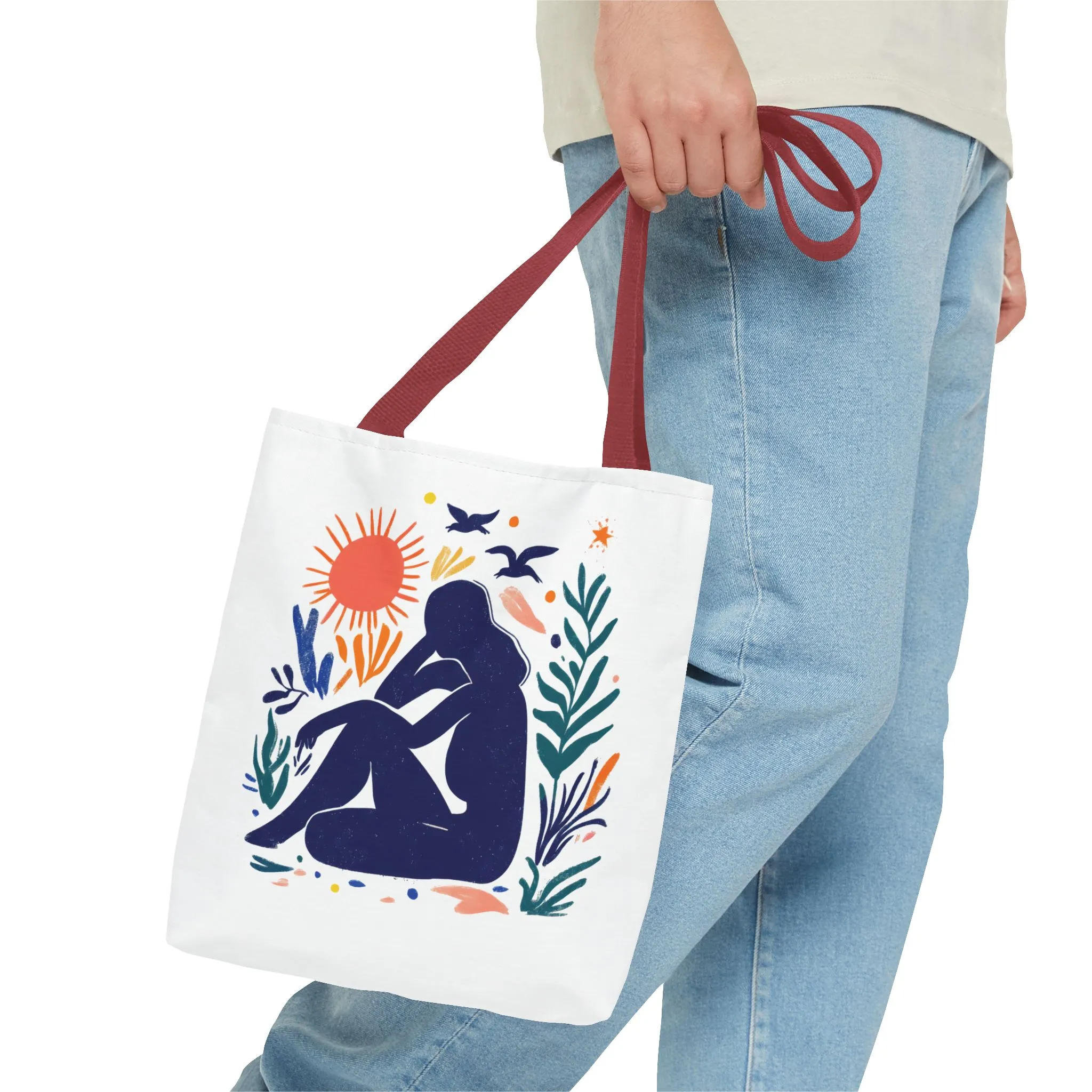 Boho Art Tote Bag, Versatile Eco-Friendly Carryall, Gift for Her, Summer Outing, Beach Bag, Reusable Shopping Tote - Image 19