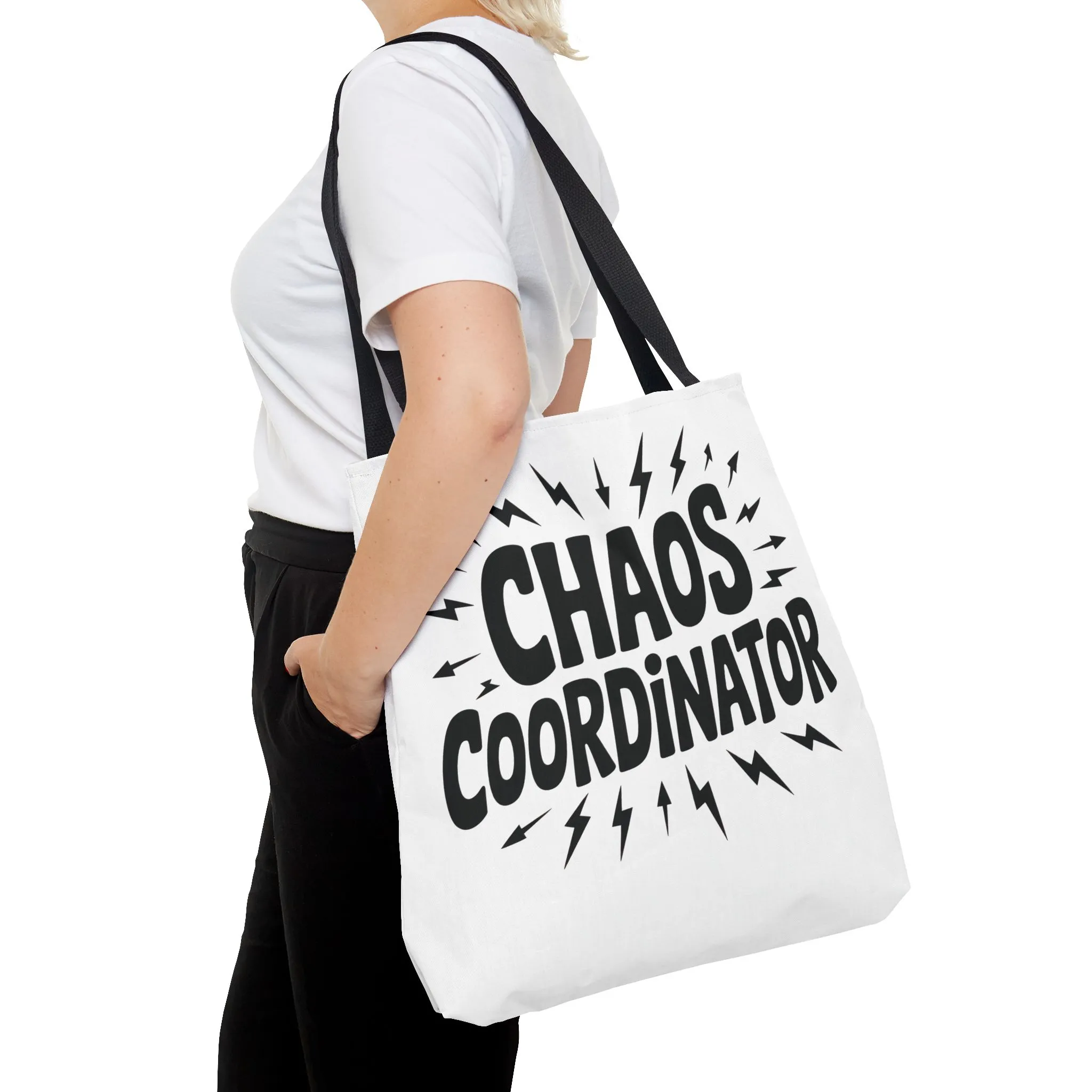 Chaos Coordinator Tote Bag, Fun Carryall for Busy Moms, Students, or Event Planners, Perfect Gift, Beach Weekender Bag, Large Tote Bag - Image 9