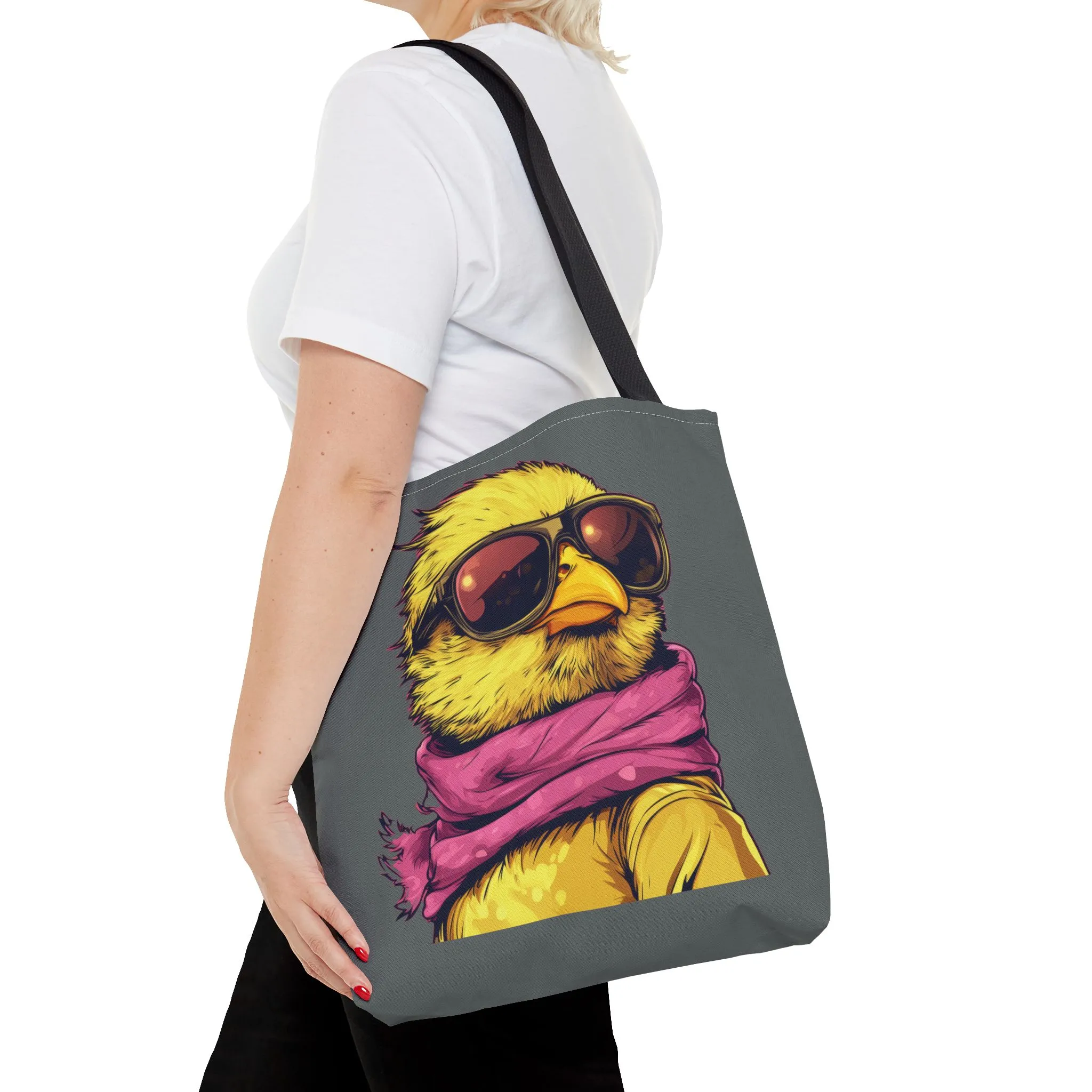 Chic Bird Tote Bag - Trendy Shopping Tote, Eco-friendly Bag, Gift for Animal Lovers, Summer Accessory, Festival Essential, Beach Tote - Image 14
