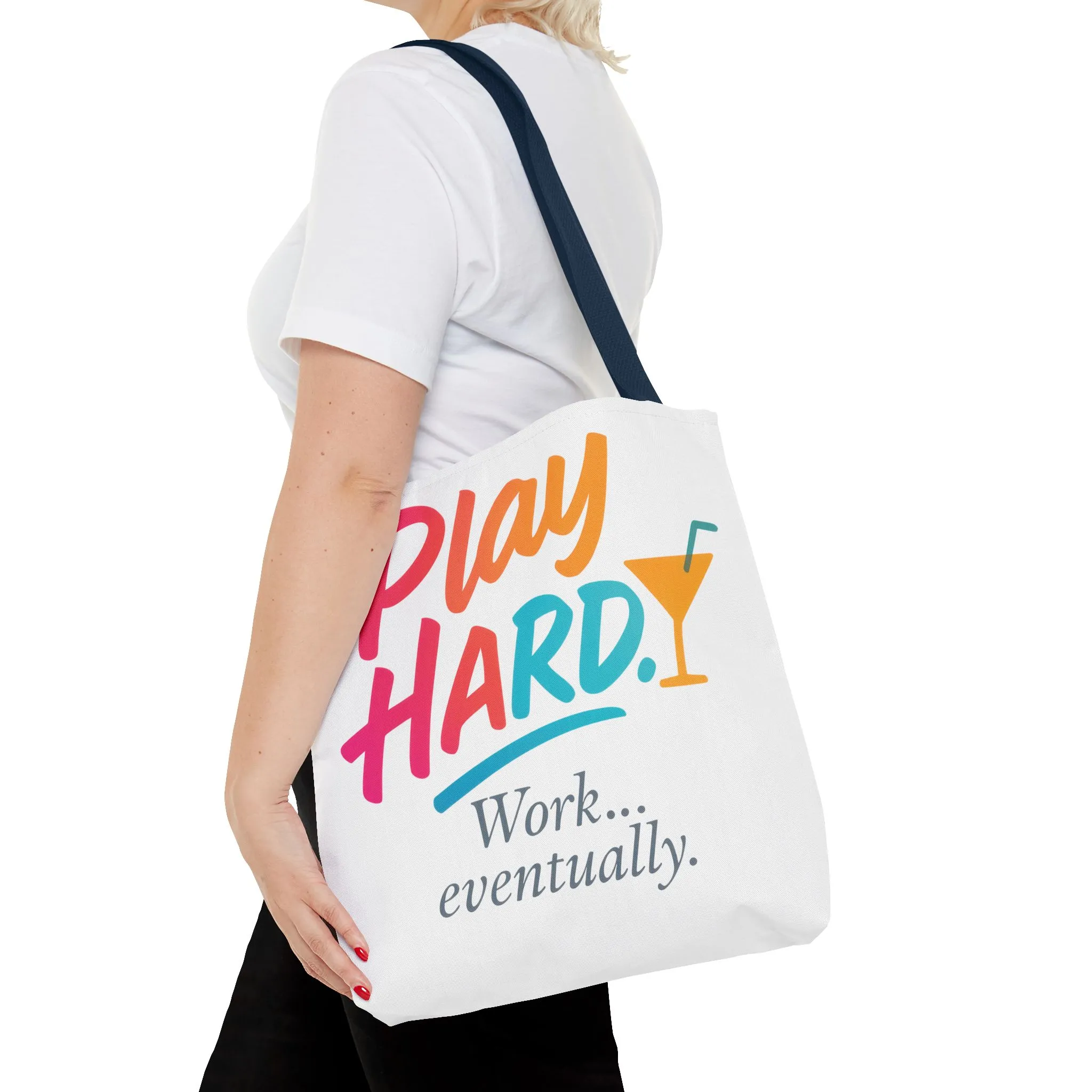 Play Hard Tote Bag - Fun, Stylish, Tote for Work & Play, Summer, Gift, Beach Bag, Everyday Carry, Beach Weekender Bag, large canvas bag - Image 39