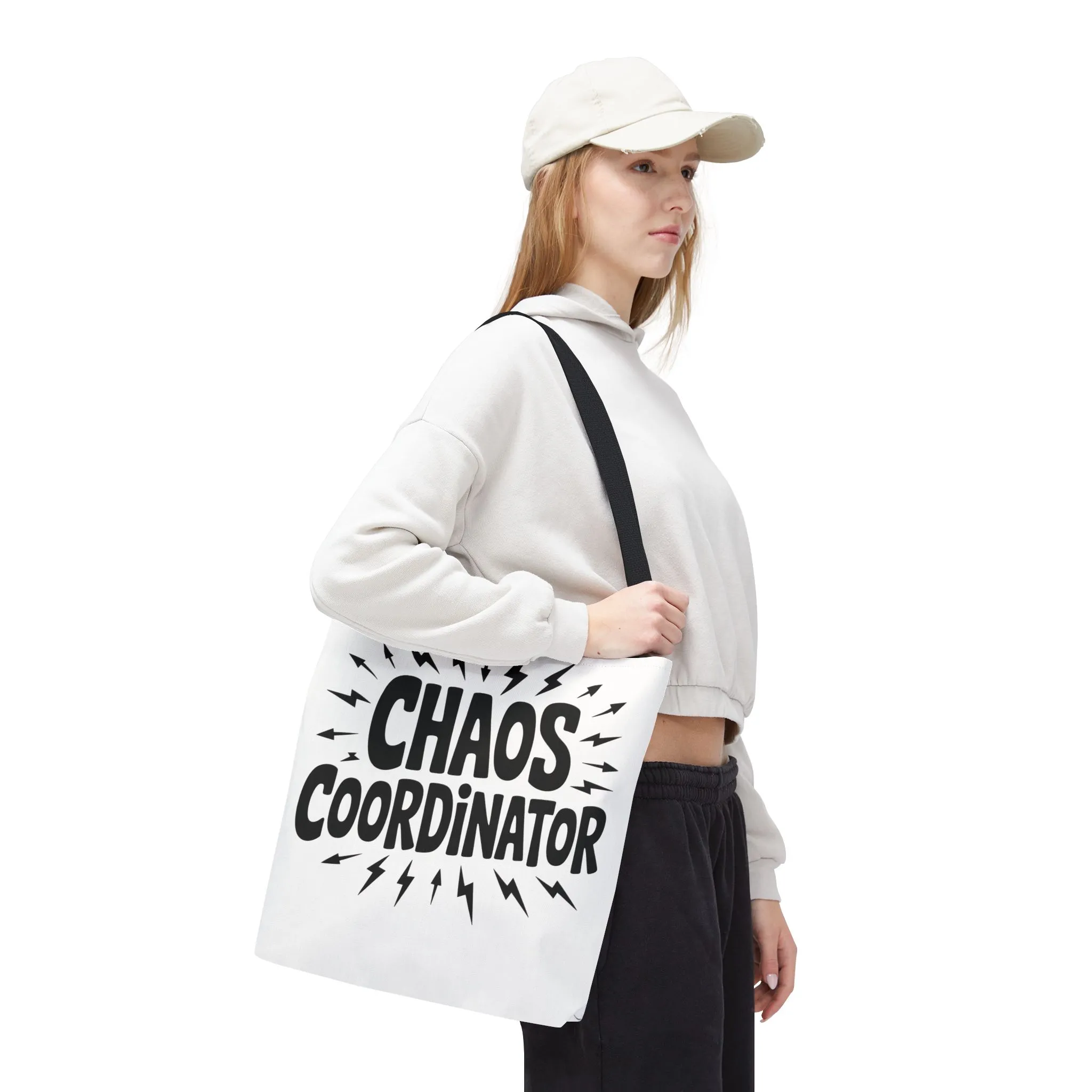 Chaos Coordinator Tote Bag, Fun Carryall for Busy Moms, Students, or Event Planners, Perfect Gift, Beach Weekender Bag, Large Tote Bag - Image 5