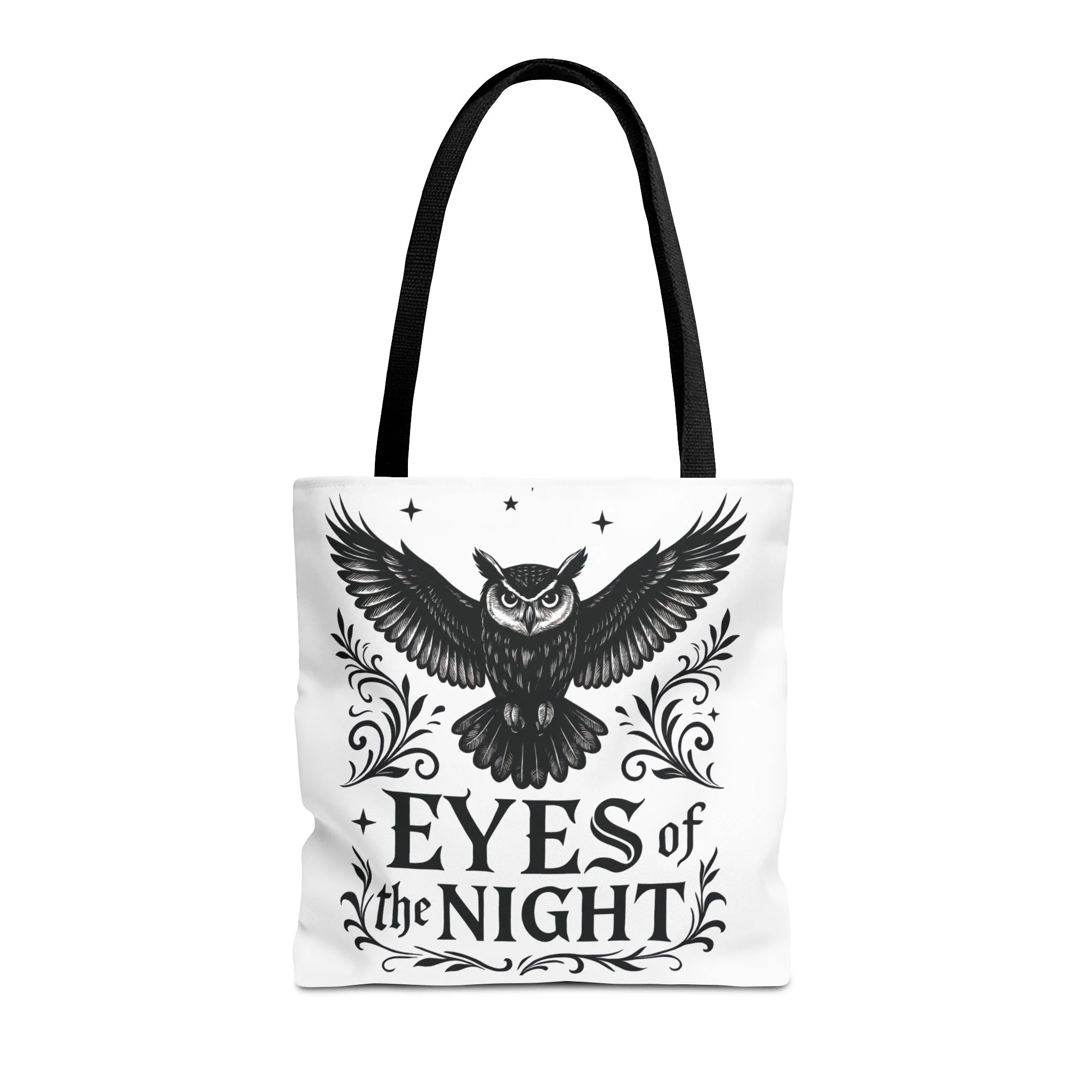 Eyes of the Night Owl Tote Bag, Artsy Shopping Bag, Eco-Friendly Carryall, Unique Gift for Animal Lovers, Halloween Decor, Beach Tote - Image 11