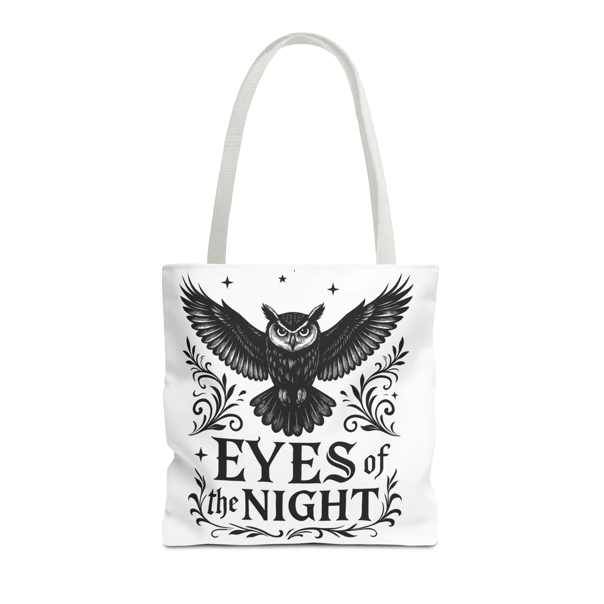 Eyes of the Night Owl Tote Bag, Artsy Shopping Bag, Eco-Friendly Carryall, Unique Gift for Animal Lovers, Halloween Decor, Beach Tote - Image 21