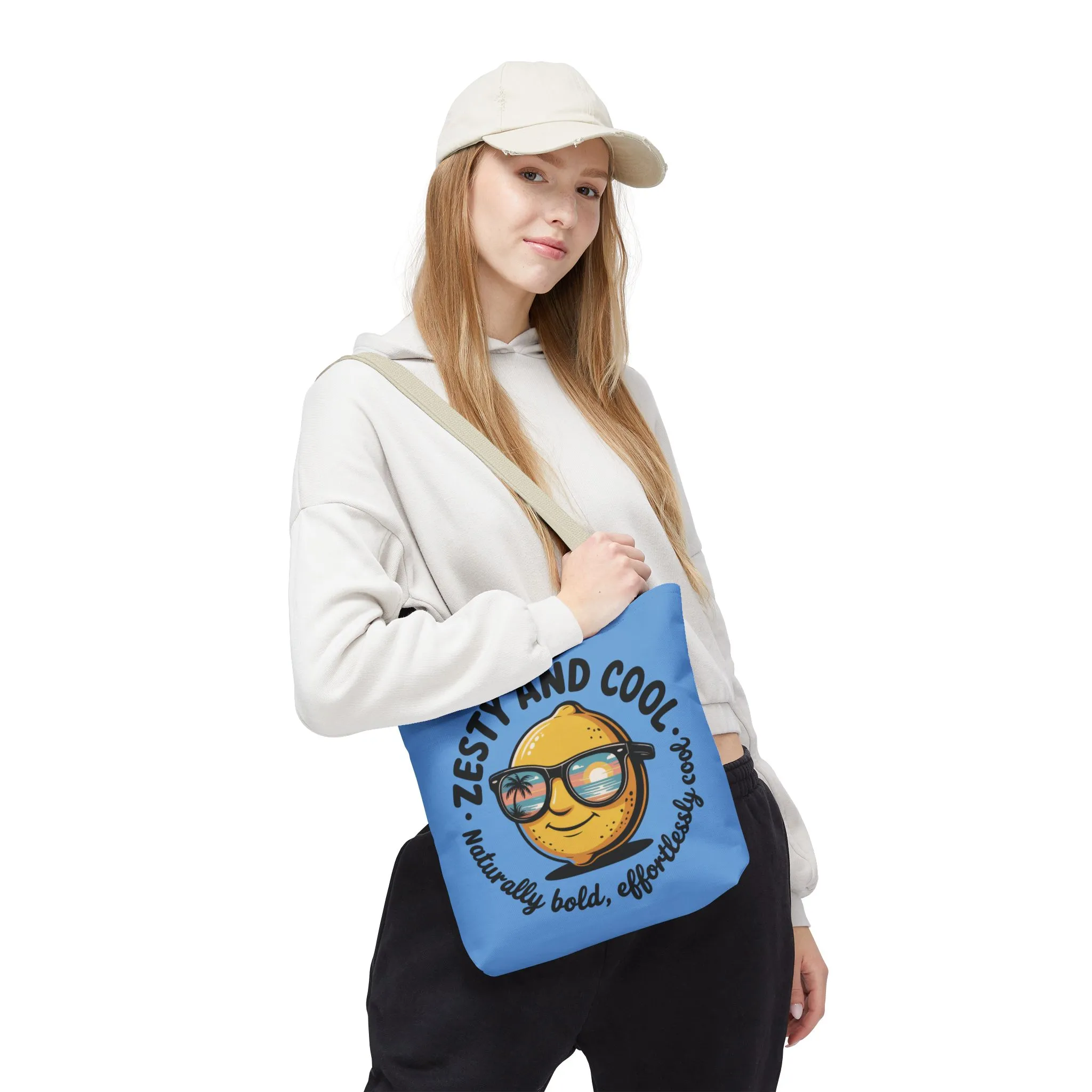 Zesty Lemon Tote Bag - Fun & Bold Carry-All for Everyday Use, Summer, Beach Days, Gifts, Eco-Friendly Shopping, Large Tote Bag - Image 20