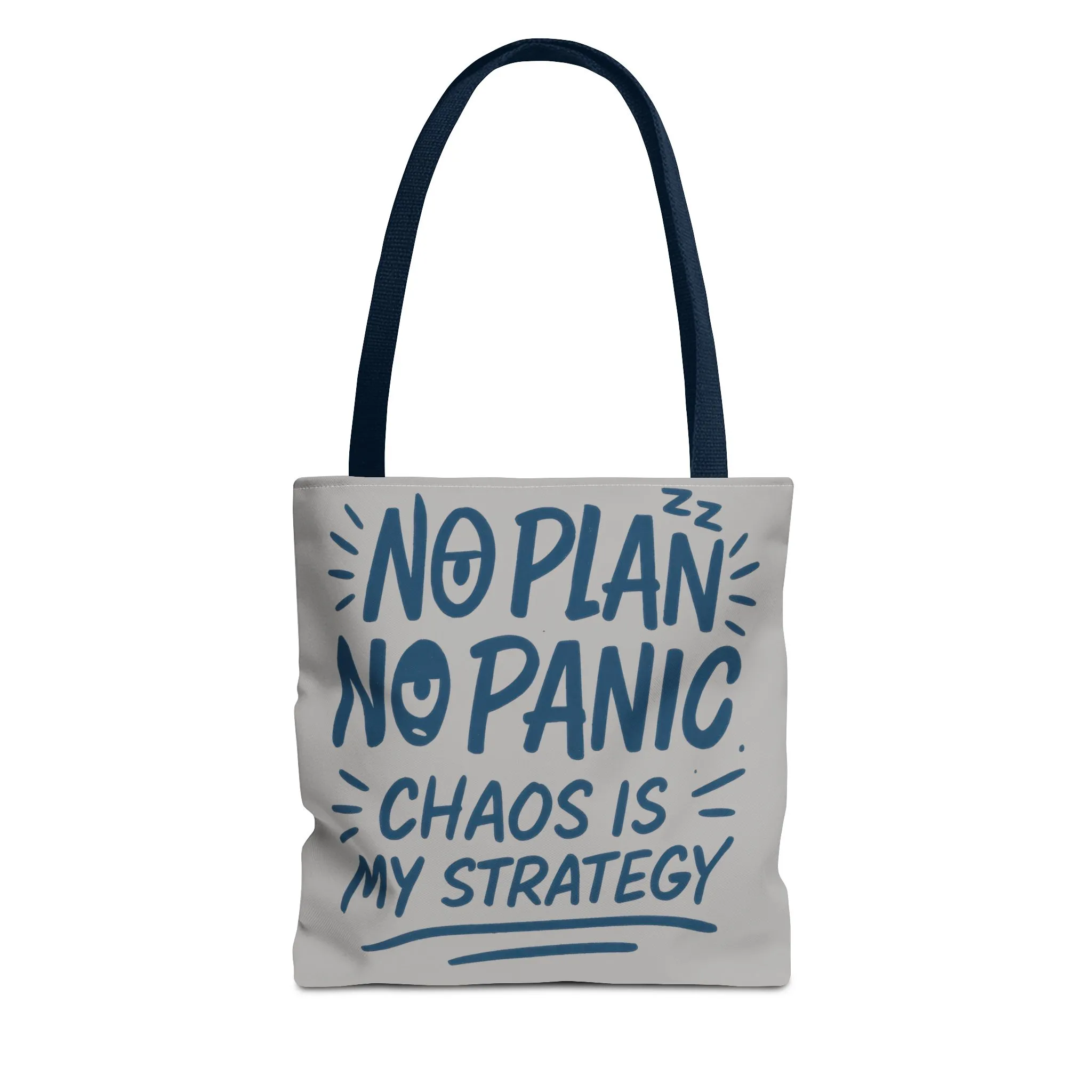 Funny Quote Tote Bag, Reusable Grocery Bag, Gift for Students, Beach Tote, Everyday Tote, Chaos Strategy Bag, Unique Shopping Bag - Image 21