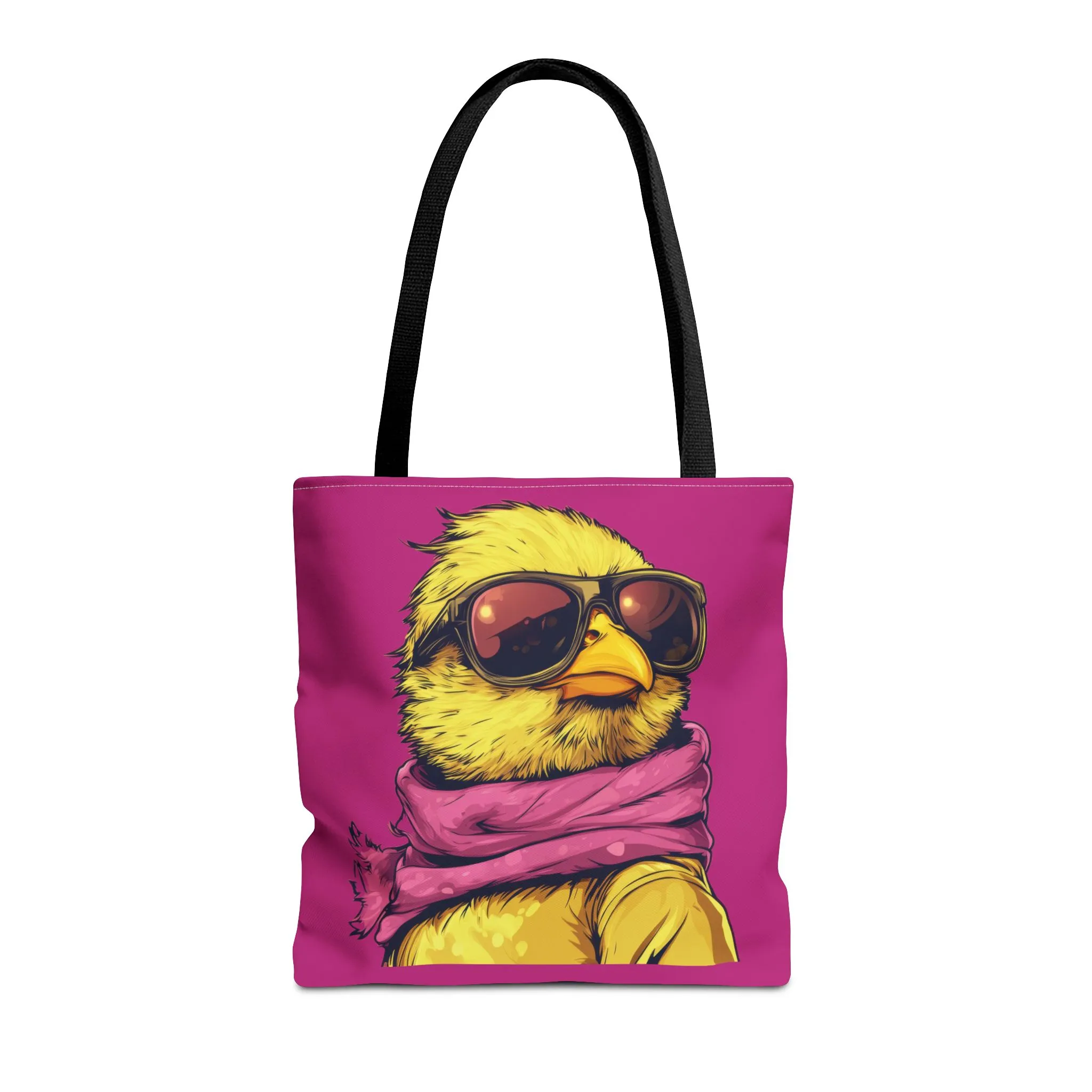 Chic Bird Tote Bag, Trendy Shopping Tote, Eco-friendly Bag, Gift for Animal Lovers, Summer Accessory, Beach Weekender Bag, Large Canvas Bag - Image 11