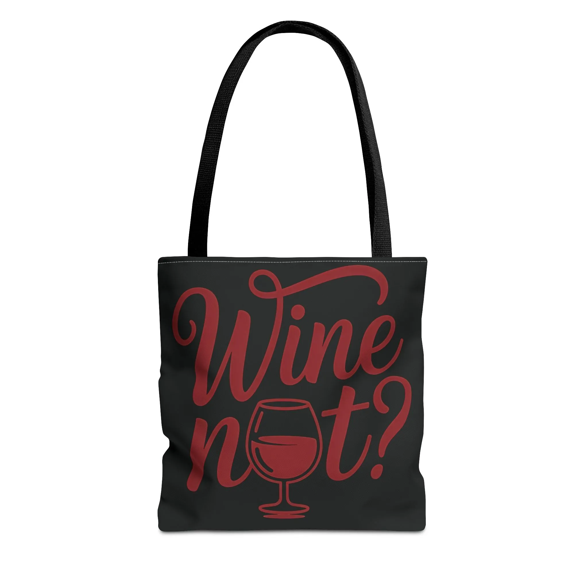 Wine Not? Tote Bag - Fun Wine Lover's Accessory for Parties, Gift for Wine Enthusiasts, Perfect for Grocery or Beach Outings, AOP Design - Image 21