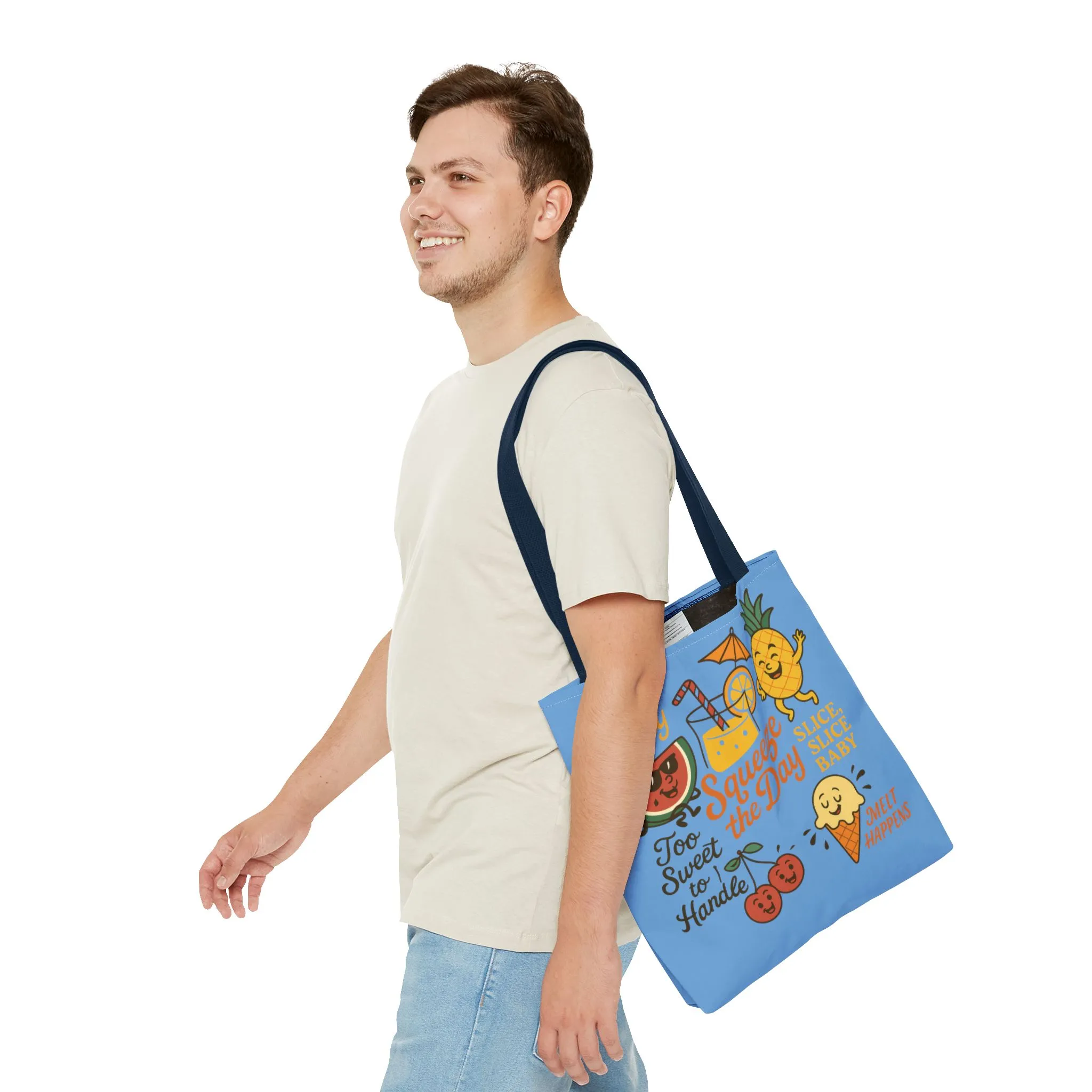 Juicy Summer Tote Bag, Fun Beach Carryall, Perfect for Grocery Shopping, Reusable Market Tote, Cute Gift for Fruit Lovers, Large Tote Bag - Image 28