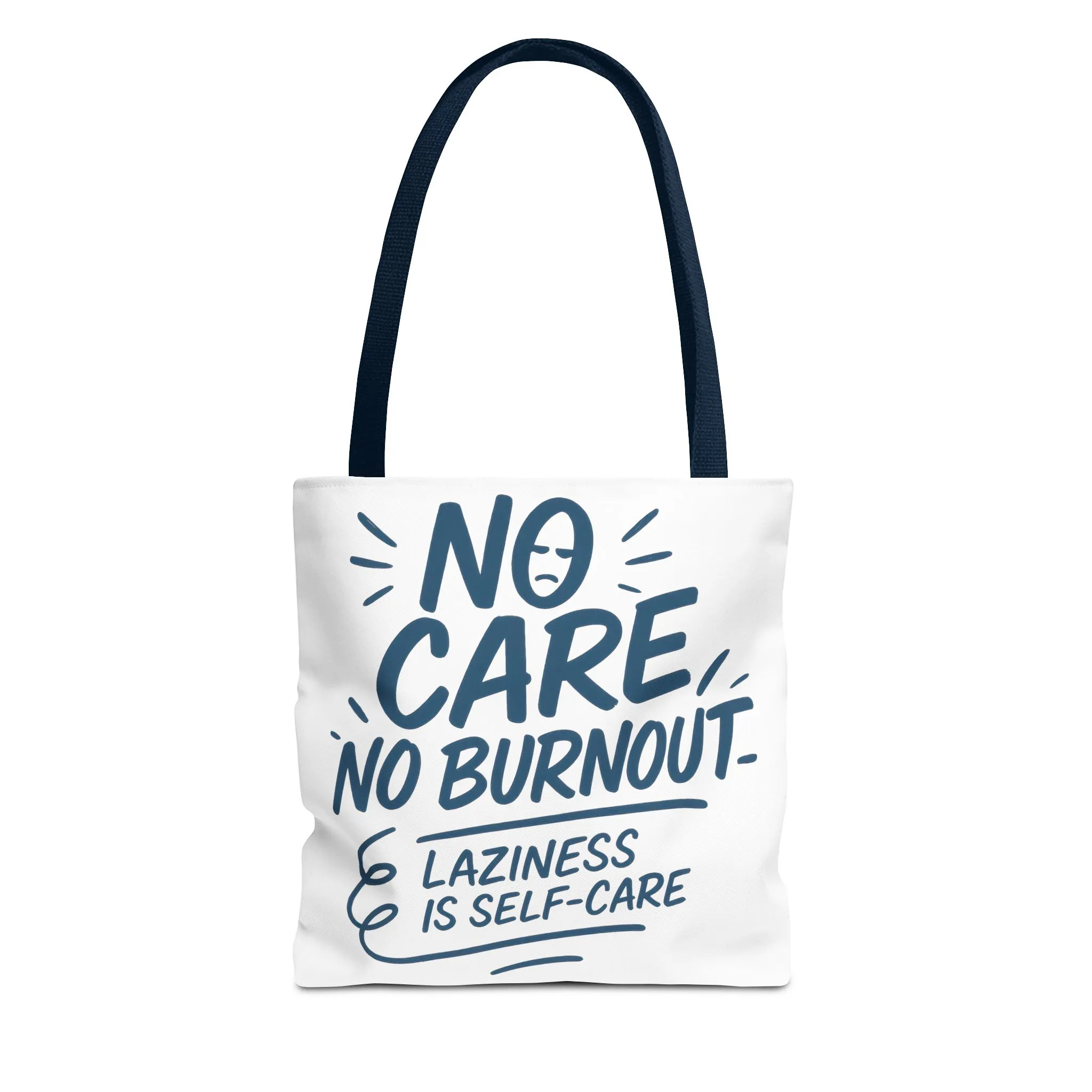 Laziness is Self-Care Funny Quote Bag, Oversized Reusable Canvas Shopping Tote, Sarcastic Self-Care Gift, Weekend Getaway, Everyday Use - Image 16