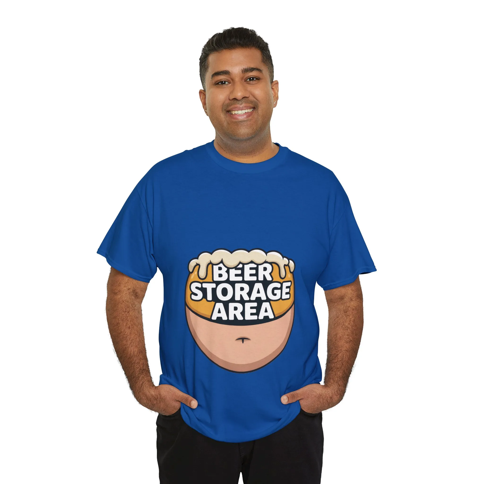 Funny Beer Belly T-Shirt, Beer Storage Area Graphic Tee for Men, Dad Bod Humor Shirt, Beer Lovers Gift, Drinking Gift, Party Apparel - Image 21