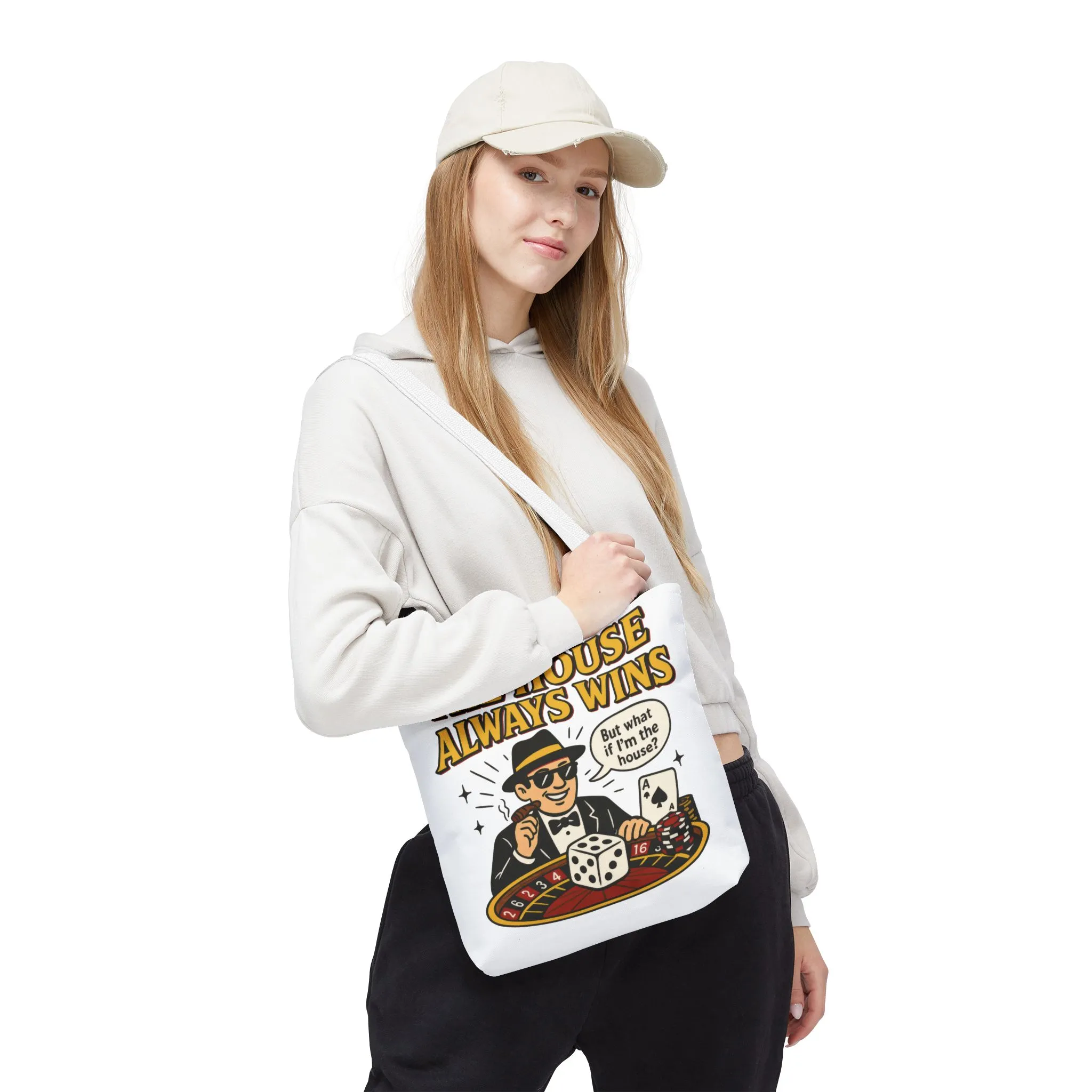Casino Vibes Tote Bag, Fun Gift for Gamblers, Everyday Use, Travel Accessory, Stylish Shopping Bag, Unique Gambling Merch - Image 20