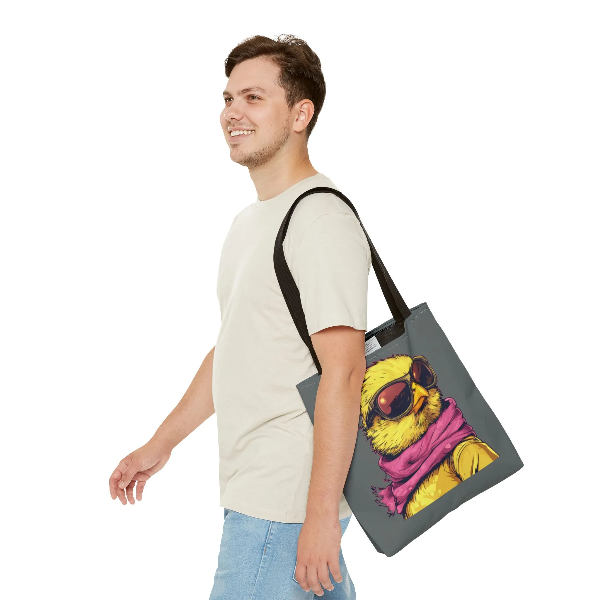 Chic Bird Tote Bag - Trendy Shopping Tote, Eco-friendly Bag, Gift for Animal Lovers, Summer Accessory, Festival Essential, Beach Tote - Image 13