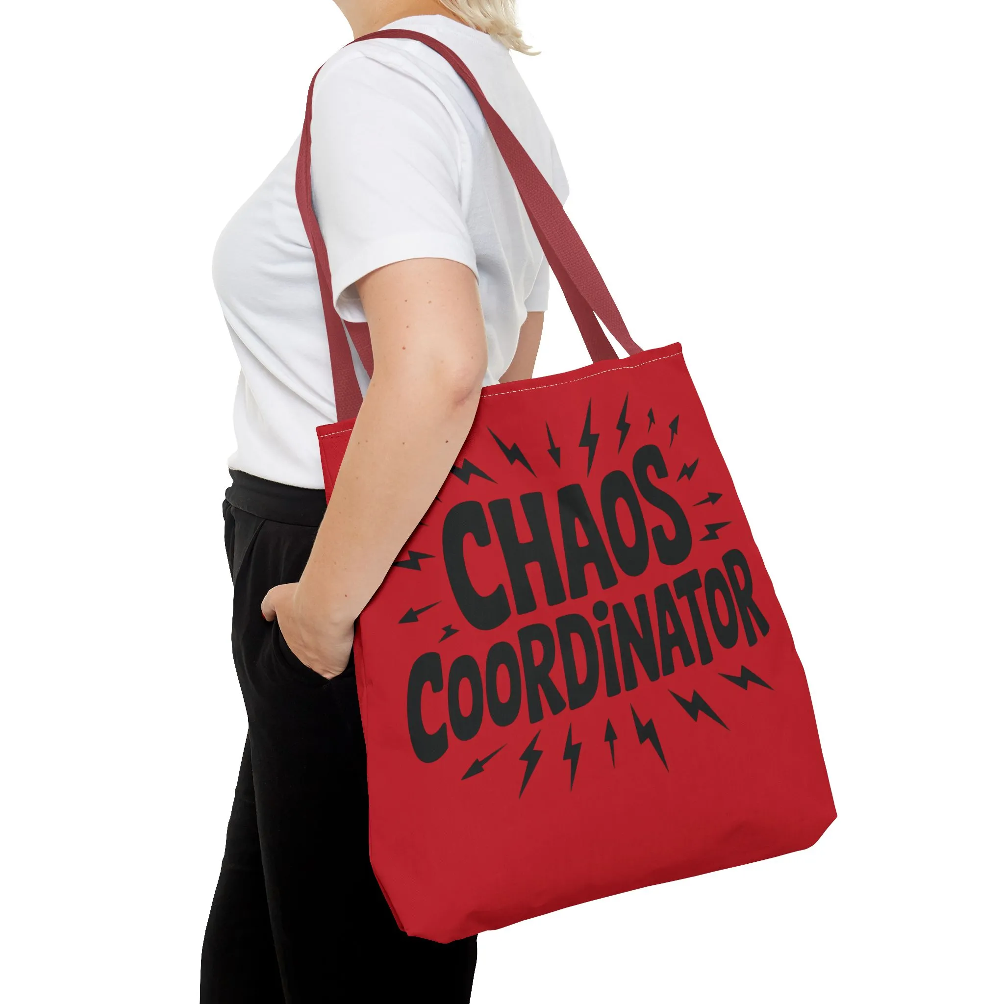Chaos Coordinator Tote Bag, Fun Carryall for Busy Moms, Students, or Event Planners, Perfect Gift, Beach Weekender Bag, Large Tote Bag - Image 4