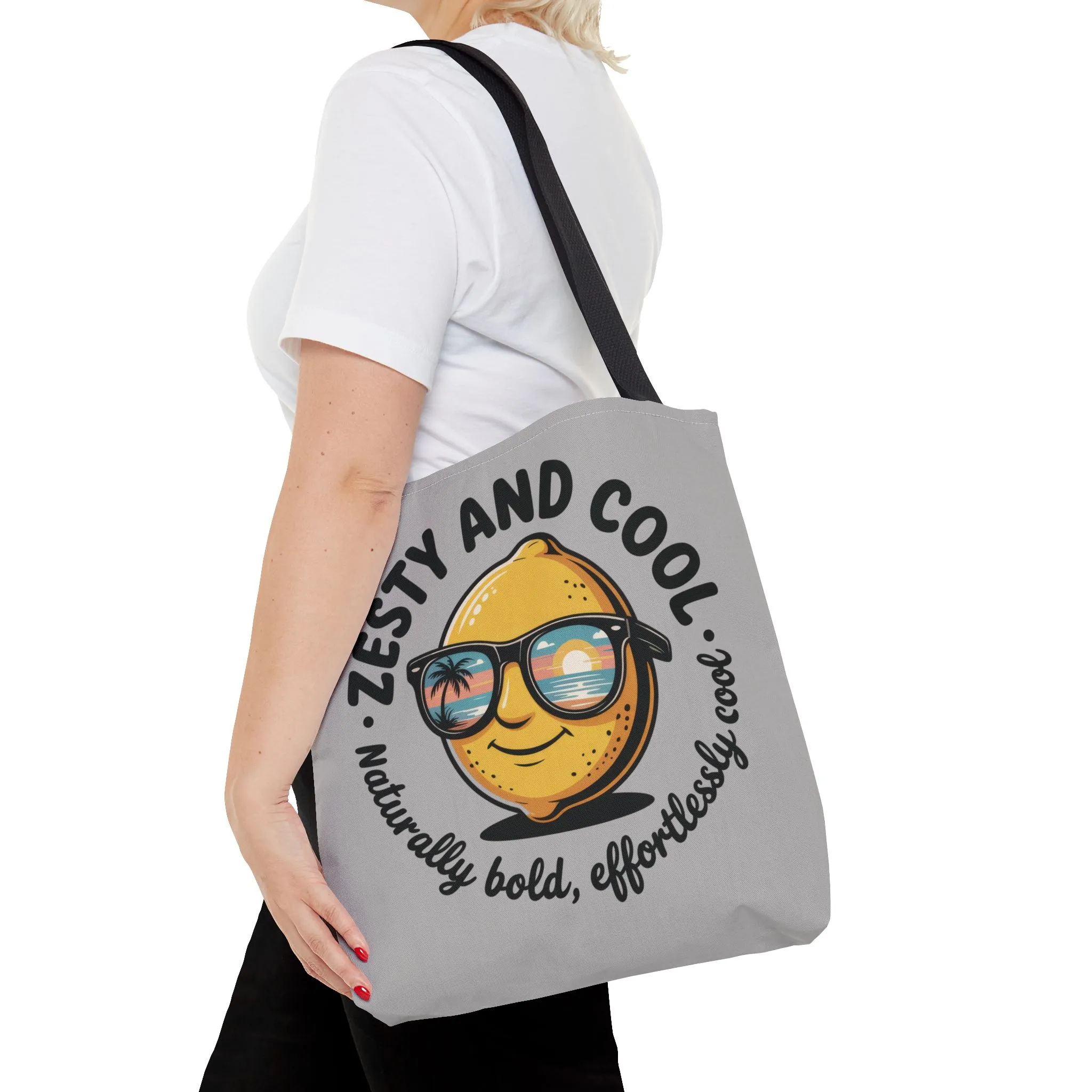 Zesty Lemon Tote Bag - Fun & Bold Carry-All for Everyday Use, Summer, Beach Days, Gifts, Eco-Friendly Shopping, Large Tote Bag - Image 14