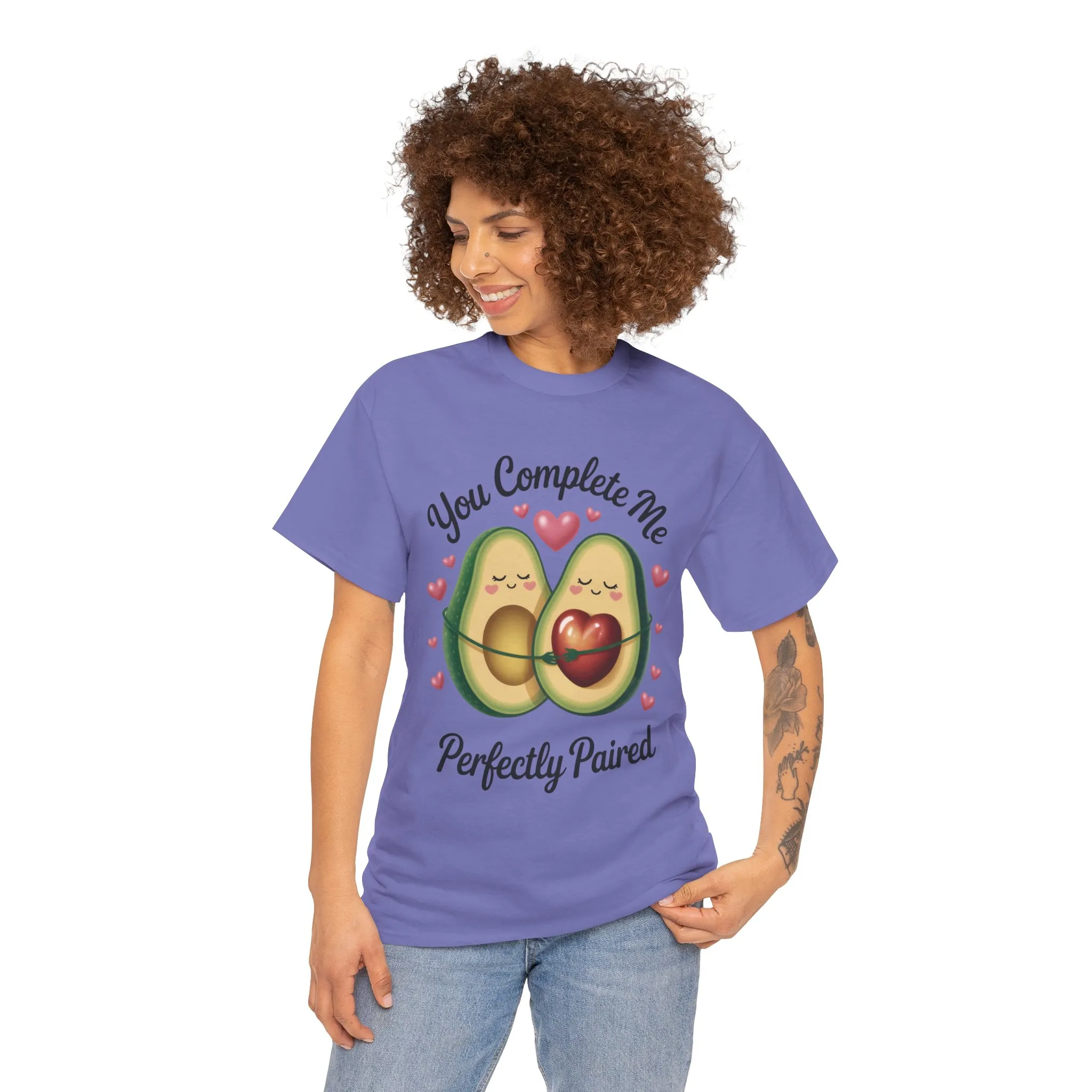 Cute Avocado Love Womens Tee, Perfect for Couples, Valentine's Day Gift, Relationship Shirt, Avocado Lover Apparel - Image 26