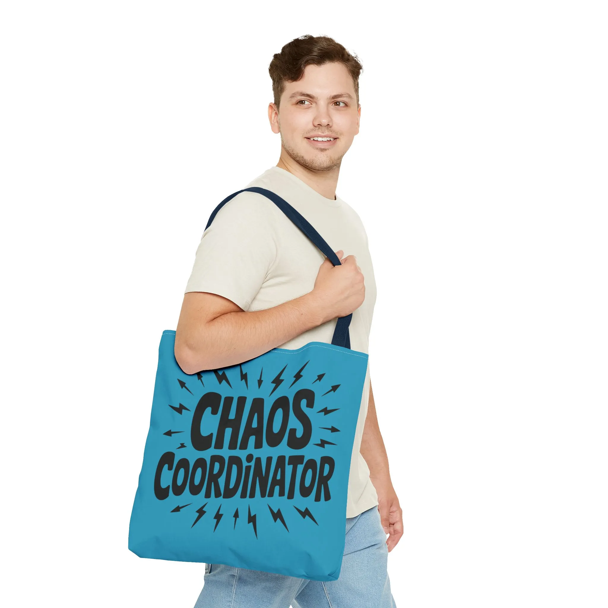 Chaos Coordinator Tote Bag, Fun Carryall for Busy Moms, Students, or Event Planners, Perfect Gift, Beach Weekender Bag, Large Tote Bag - Image 3