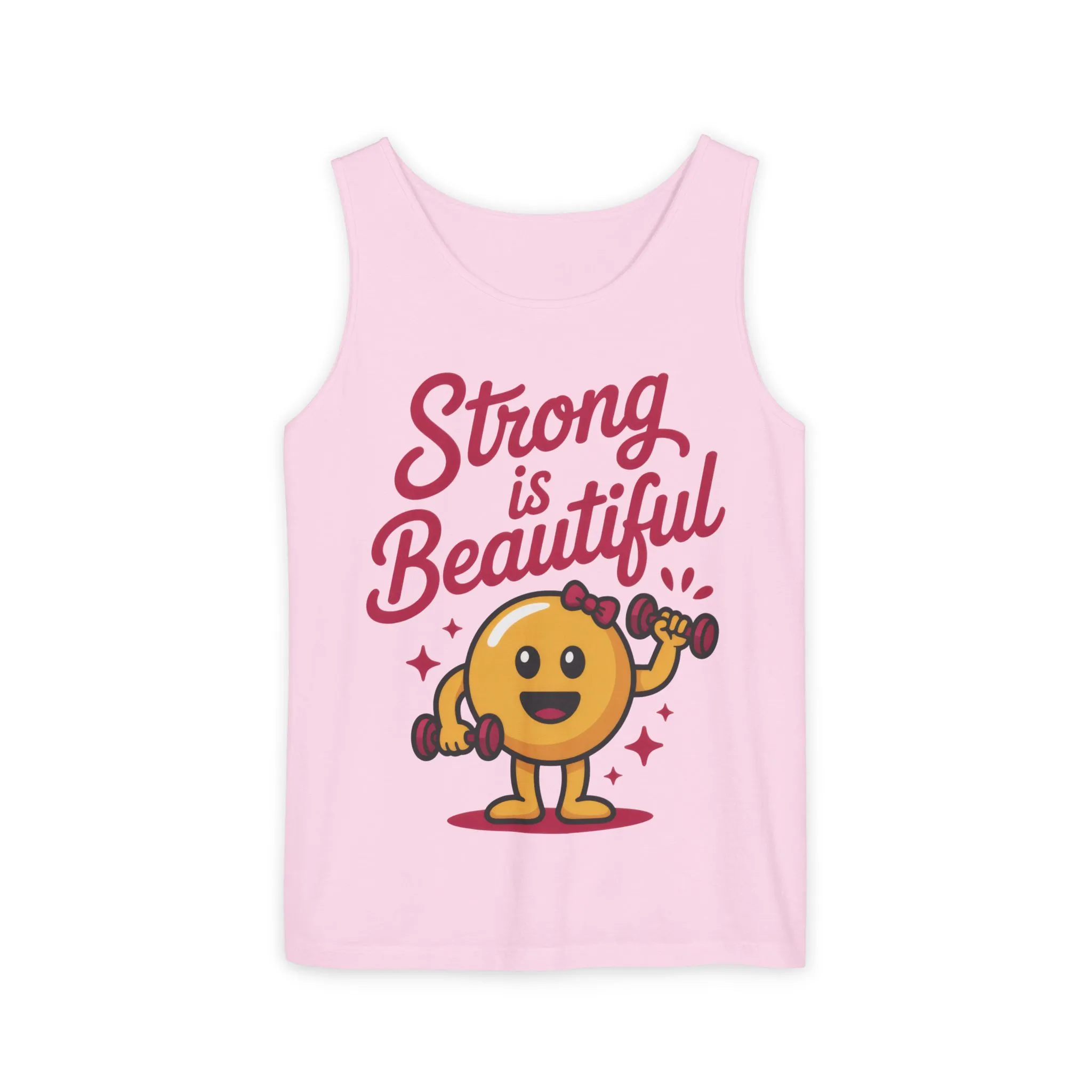 Strong is Beautiful Womens Tank Top, Cute Fitness and Gym Motivation Shirt, Workout Shirt, Exercise Top, Gift for Her, SummerActivewear - Image 19