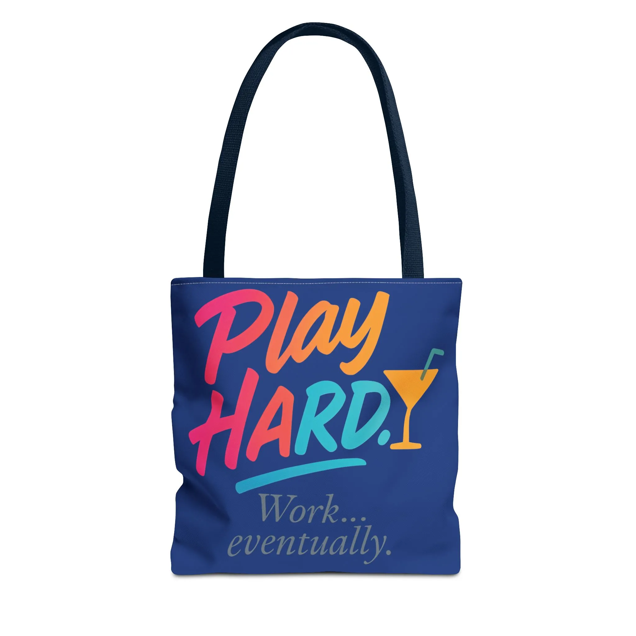 Play Hard Tote Bag - Fun, Stylish, Tote for Work & Play, Summer, Gift, Beach Bag, Everyday Carry, Beach Weekender Bag, large canvas bag - Image 6