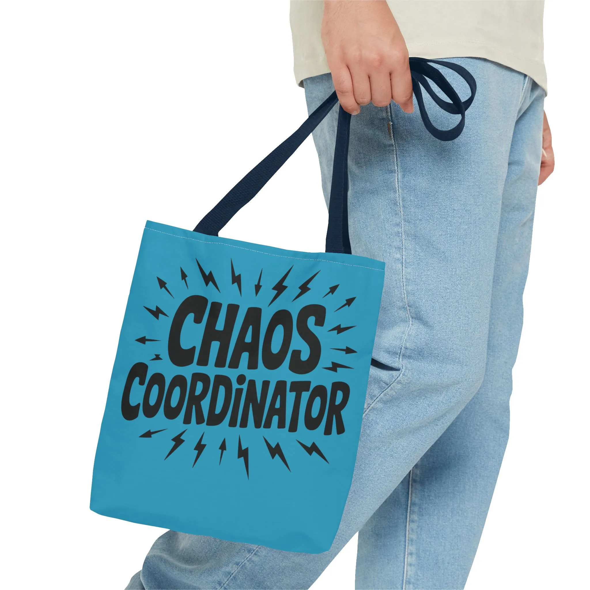 Chaos Coordinator Tote Bag, Fun Carryall for Busy Moms, Students, or Event Planners, Perfect Gift, Beach Weekender Bag, Large Tote Bag - Image 13