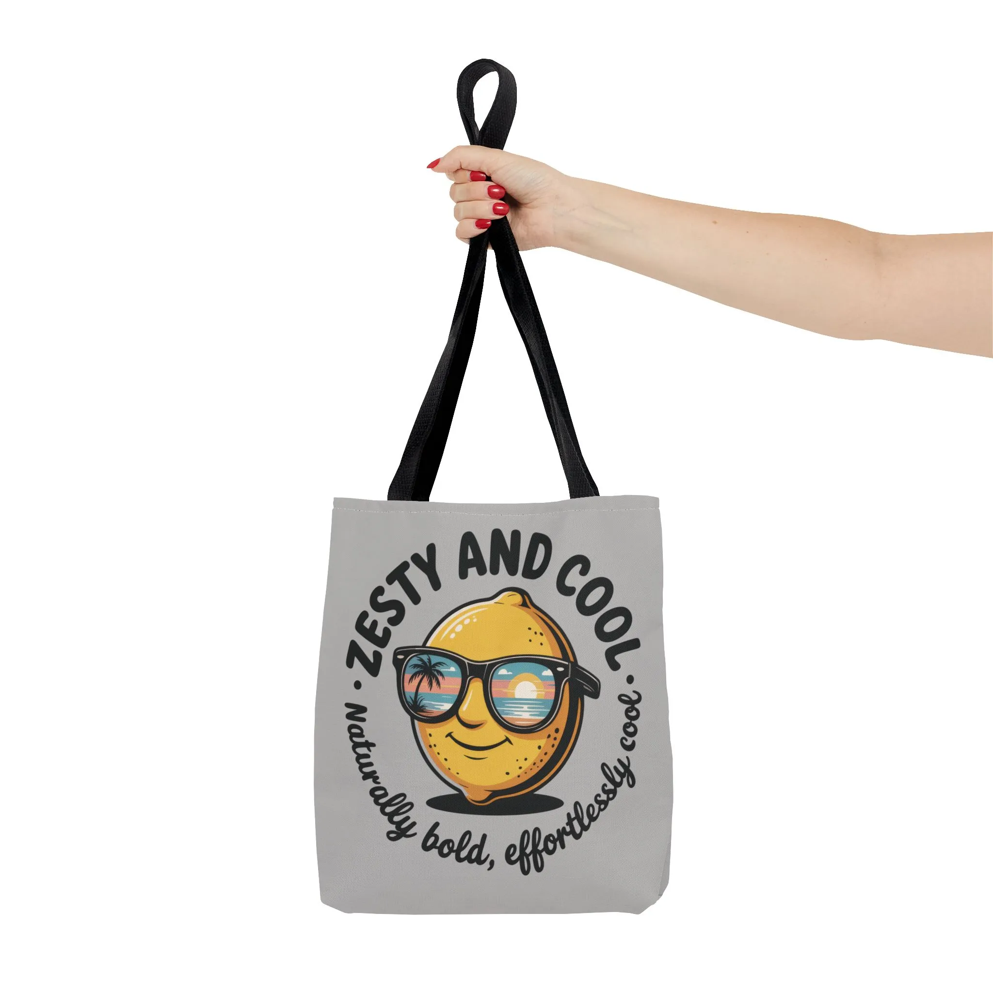Zesty Lemon Tote Bag - Fun & Bold Carry-All for Everyday Use, Summer, Beach Days, Gifts, Eco-Friendly Shopping, Large Tote Bag - Image 9