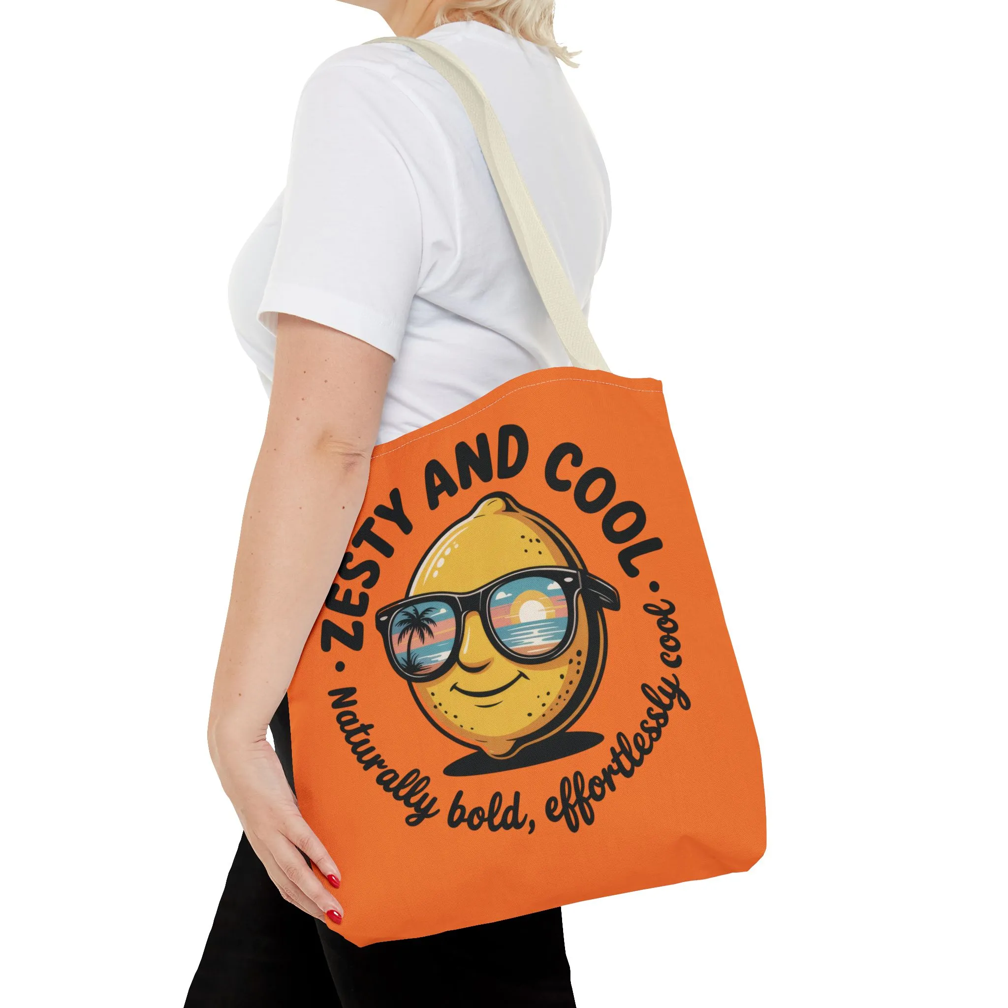 Zesty Lemon Tote Bag - Fun & Bold Carry-All for Everyday Use, Summer, Beach Days, Gifts, Eco-Friendly Shopping, Large Tote Bag - Image 24