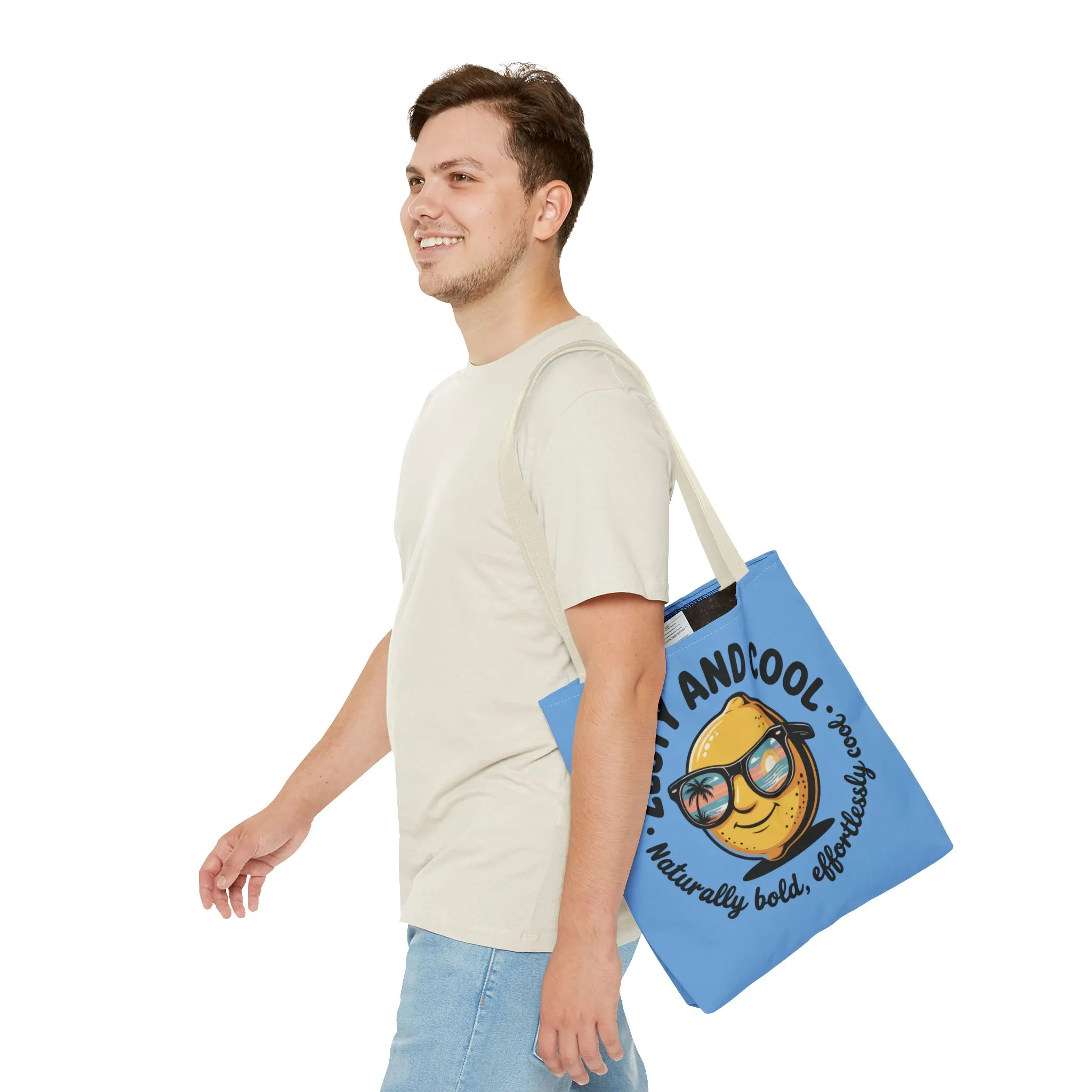 Zesty Lemon Tote Bag - Fun & Bold Carry-All for Everyday Use, Summer, Beach Days, Gifts, Eco-Friendly Shopping, Large Tote Bag - Image 23
