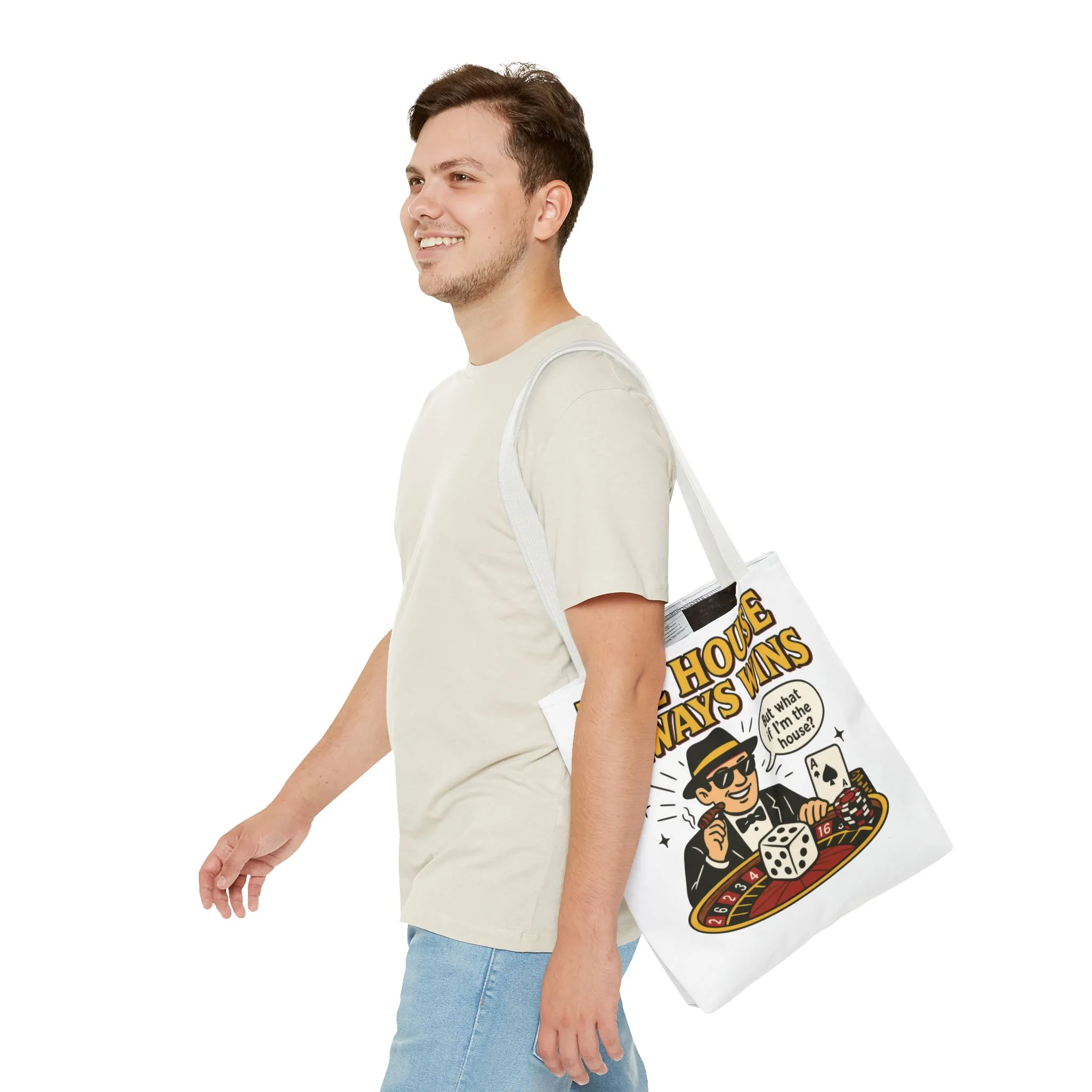 Casino Vibes Tote Bag, Fun Gift for Gamblers, Everyday Use, Travel Accessory, Stylish Shopping Bag, Unique Gambling Merch - Image 23