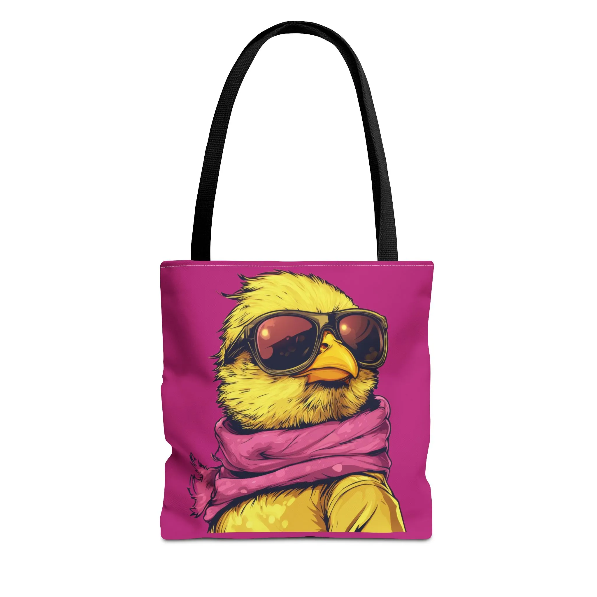 Chic Bird Tote Bag, Trendy Shopping Tote, Eco-friendly Bag, Gift for Animal Lovers, Summer Accessory, Beach Weekender Bag, Large Canvas Bag - Image 6