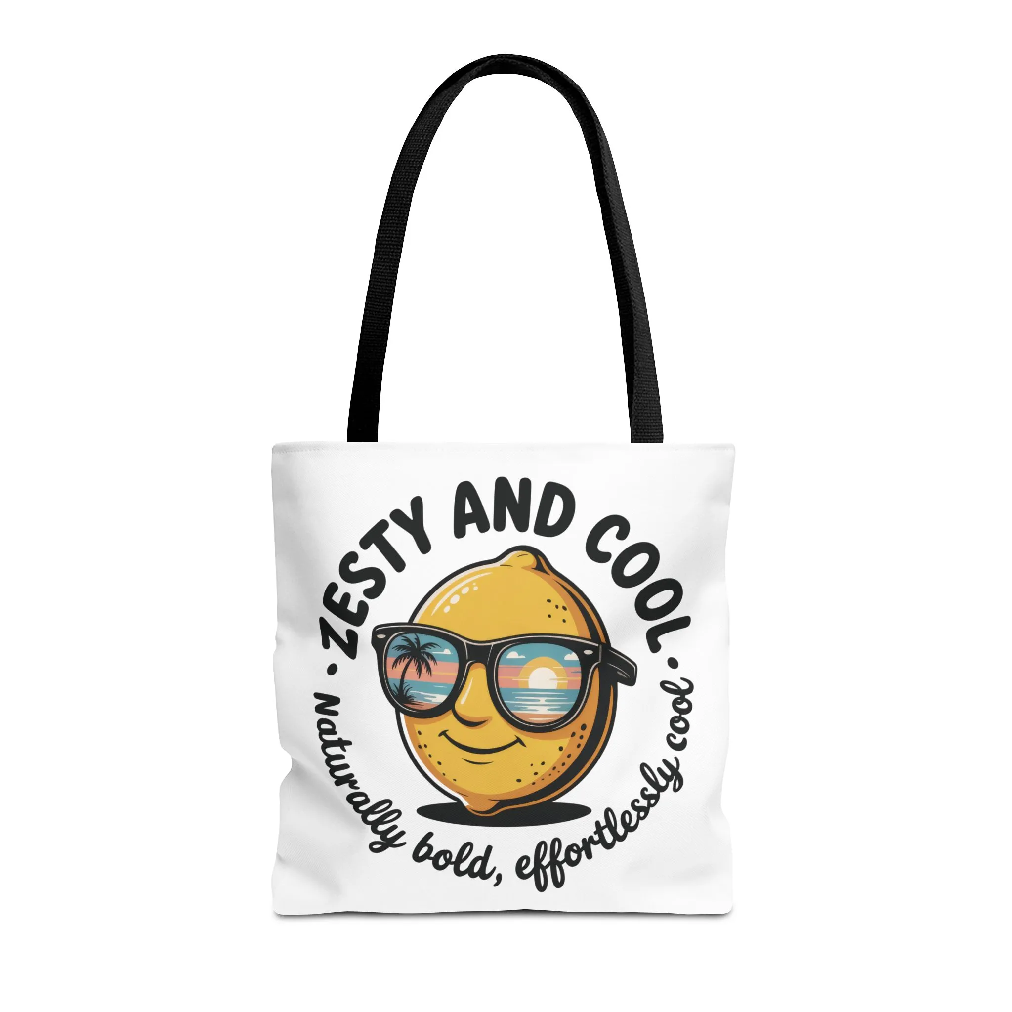Zesty Lemon Tote Bag - Fun & Bold Carry-All for Everyday Use, Summer, Beach Days, Gifts, Eco-Friendly Shopping, Large Tote Bag - Image 11