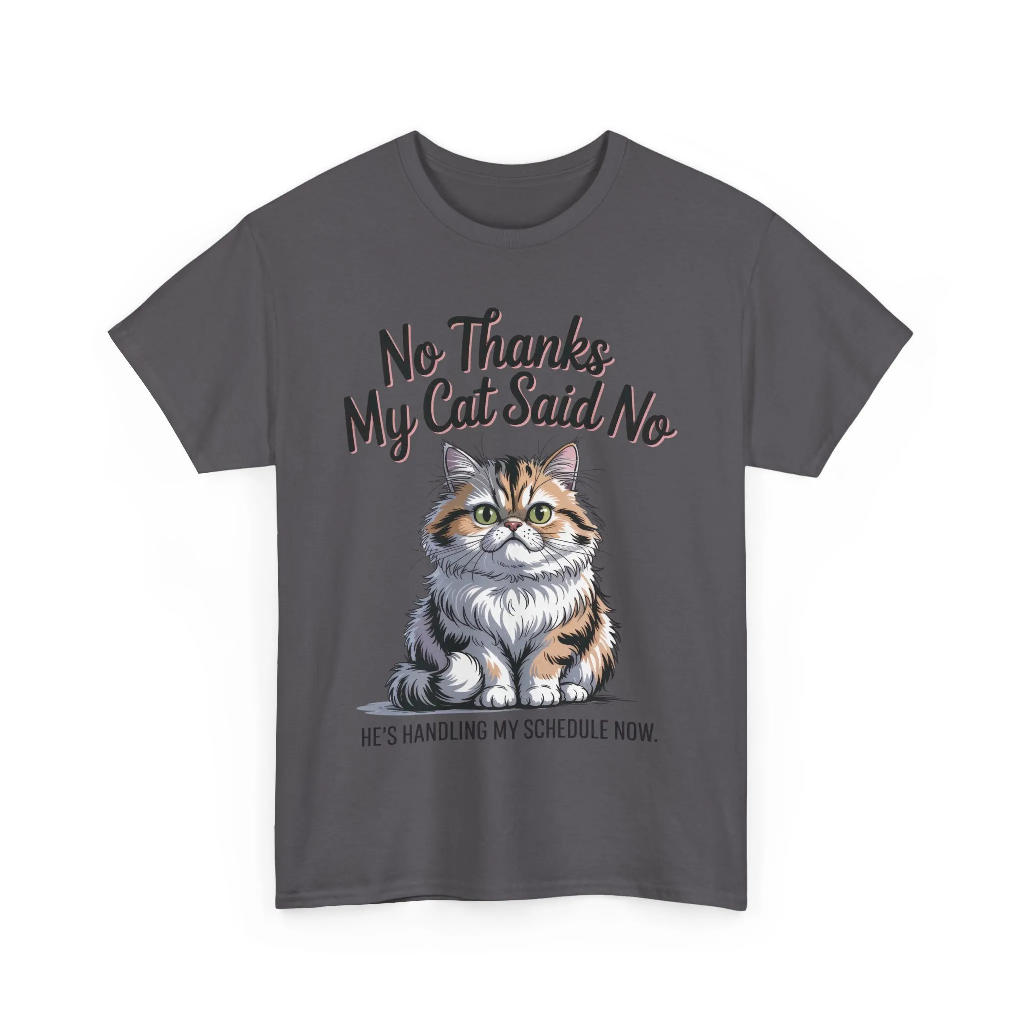Funny Cat Quote Tee, Womens Heavy Cotton T-Shirt, Pet Lover Gift, Cute Cat Apparel, Cat Mom Tee, Quirky Animal Shirt, Humor - Image 16