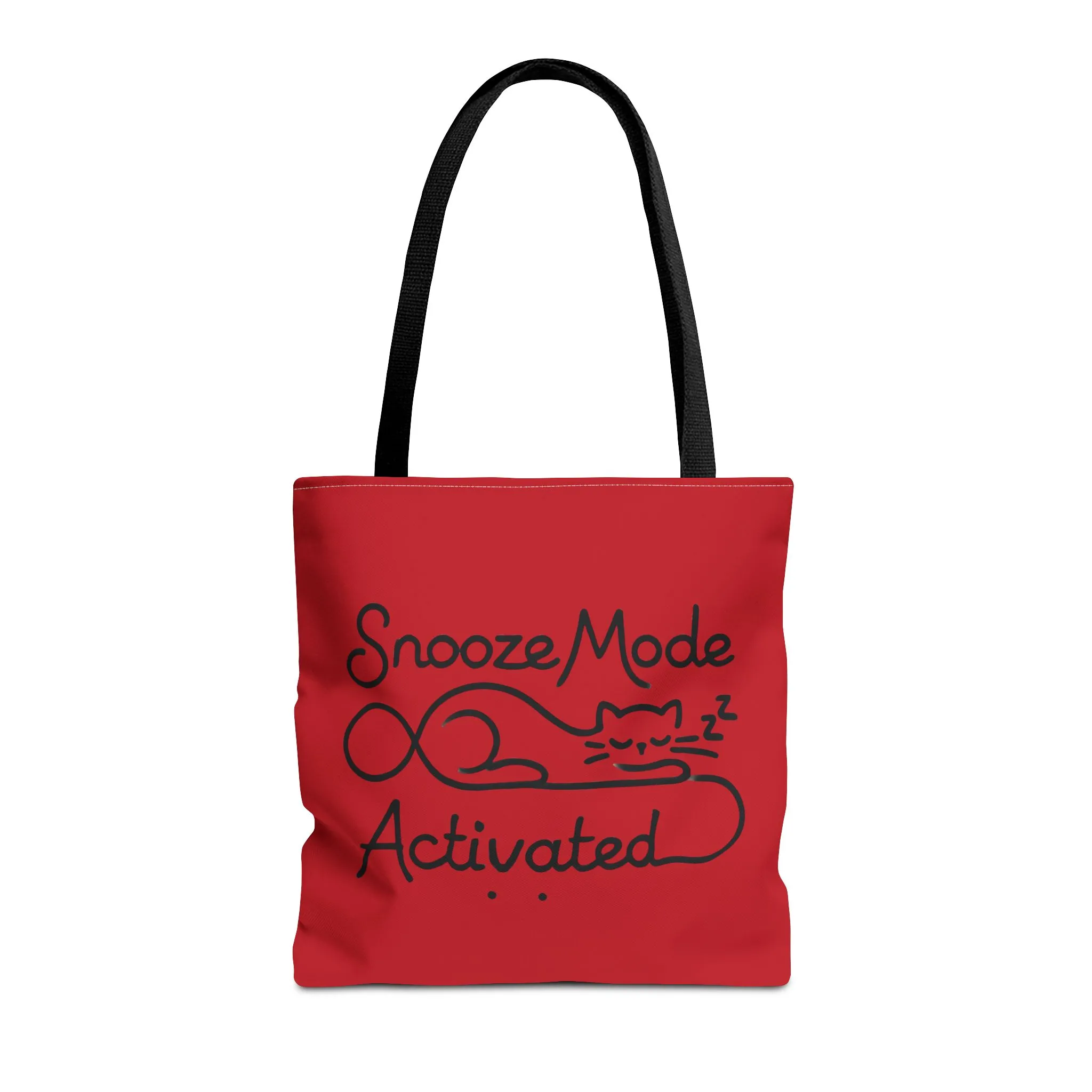Sleepy Cat Tote Bag - Snooze Mode Activated, Cute Cat Lover Gift, Lounge Essential, Beach, Grocery, Everyday Use, Beach Weekender Bag - Image 11