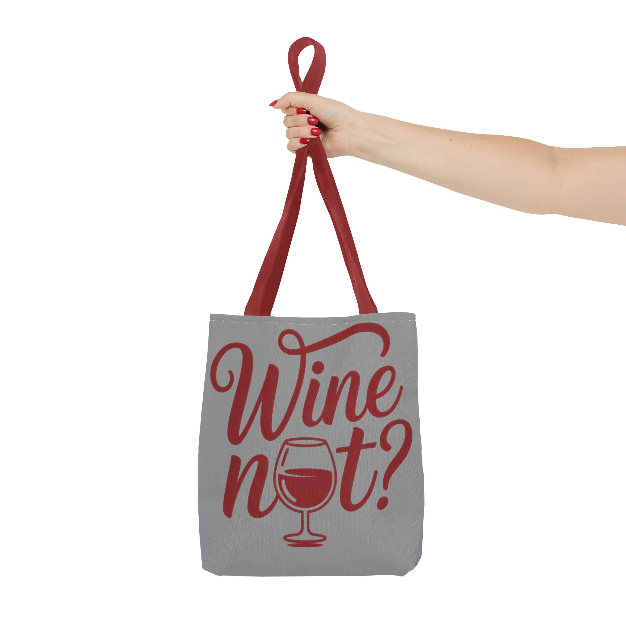 Wine Not? Tote Bag - Fun Wine Lover's Accessory for Parties, Gift for Wine Enthusiasts, Perfect for Grocery or Beach Outings, AOP Design - Image 29