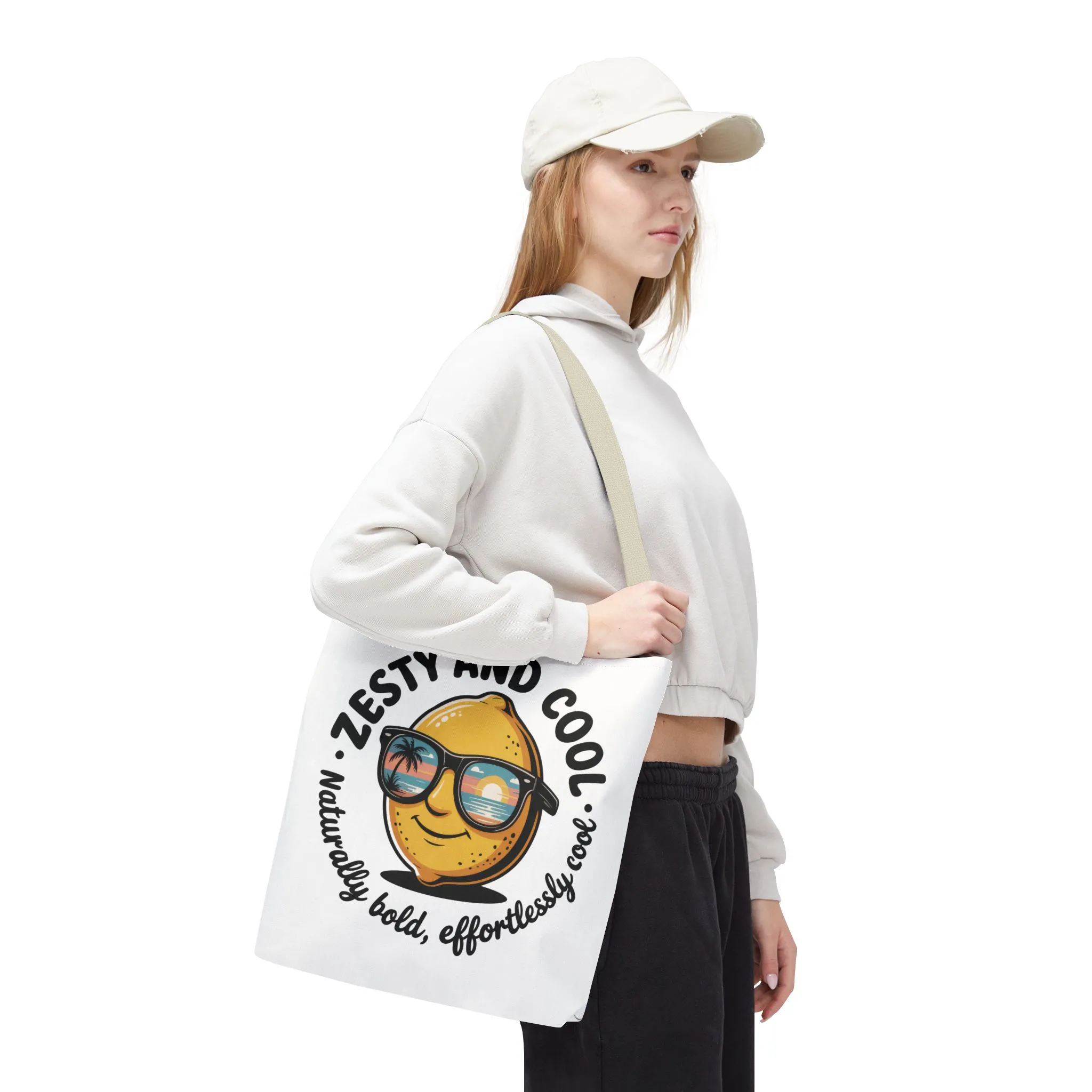 Zesty Lemon Tote Bag - Fun & Bold Carry-All for Everyday Use, Summer, Beach Days, Gifts, Eco-Friendly Shopping, Large Tote Bag - Image 25