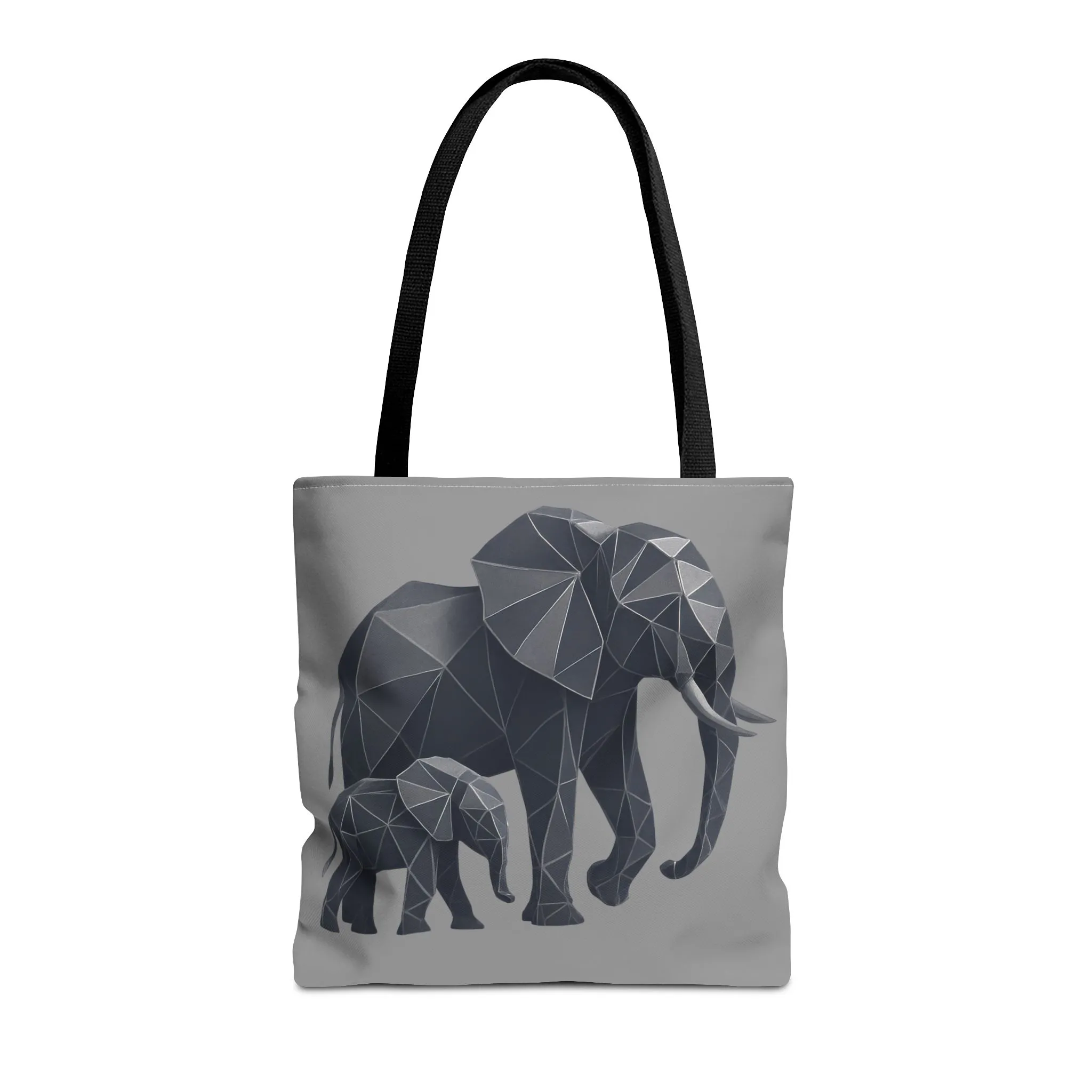 Elephant Geometric Tote Bag, Stylish Sustainable Bag, Boho Accessories, Animal Lover Gift, Canvas Shopping Bag, Beach Tote - Image 11