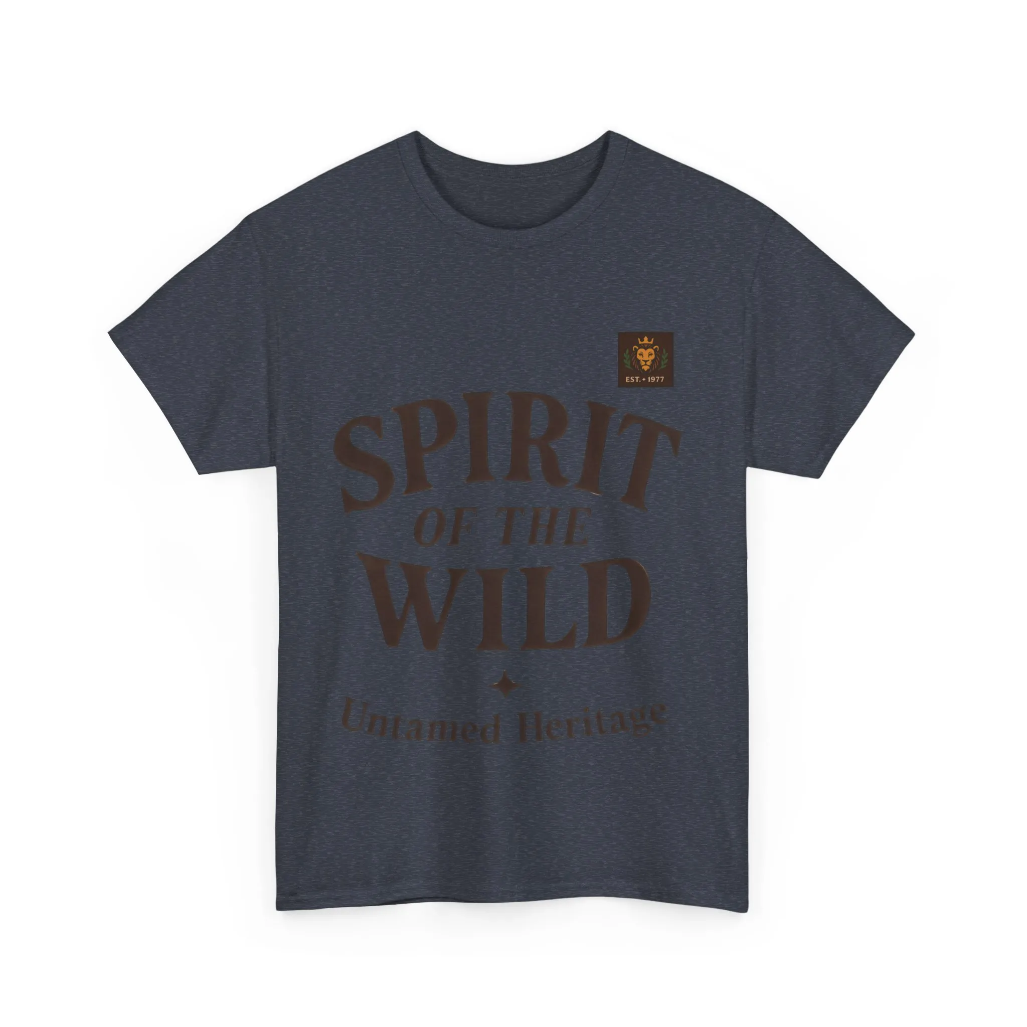 Spirit of the Wild Mens Heavy Cotton Tee, Nature Lover Gift, Outdoor Adventure Shirt, Unisex Tee, Casual Wear, Unique Graphic Apparel - Image 33