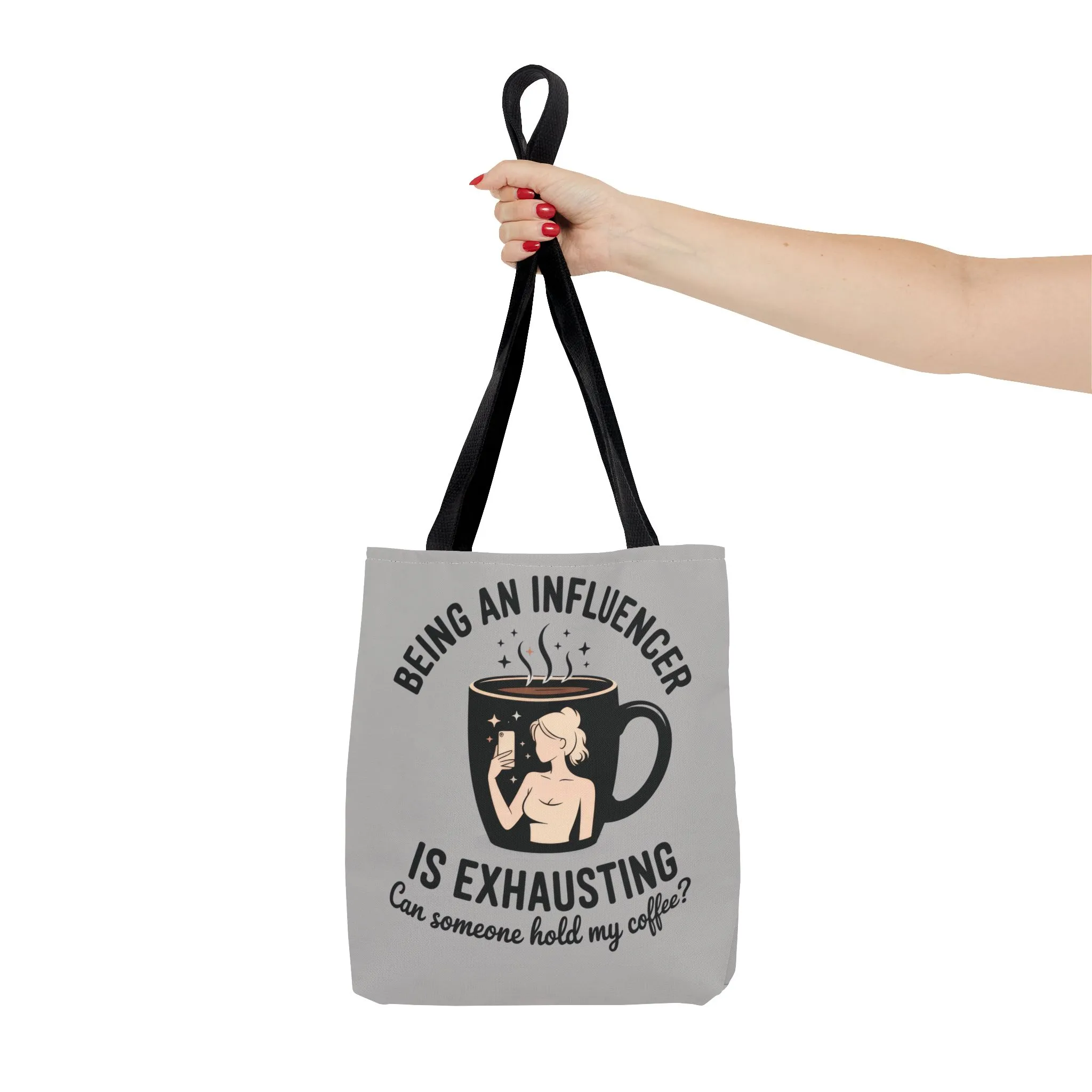 Influencer Tote Bag - Perfect for Coffee Lovers, Unique Gift for Birthdays, Weekend Outings, Stylish & Functional Accessory, Perfect [...] - Image 9