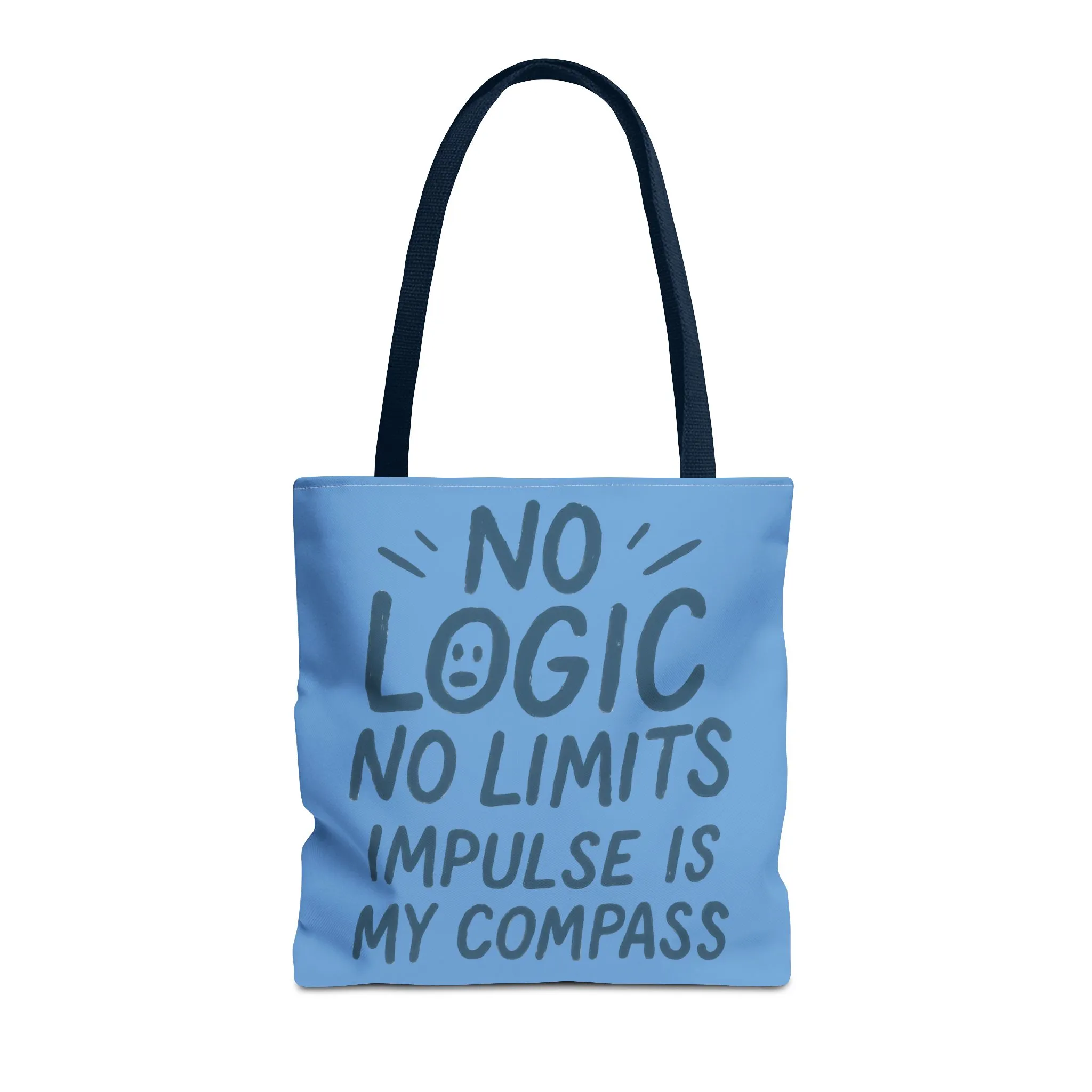 Impulse Is My Compass Tote Bag, Motivational Tote, Reusable Shopping Bag, Perfect Gift for Friends, Everyday Carry, Eco-Friendly - Image 11