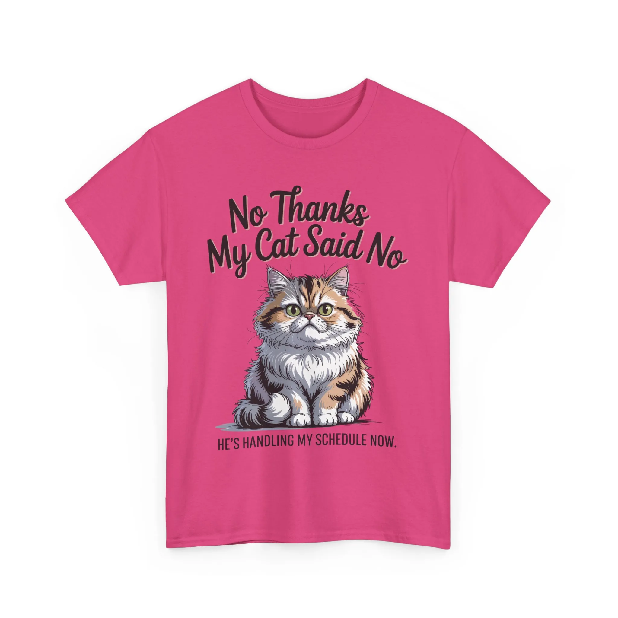 Funny Cat Quote Tee, Womens Heavy Cotton T-Shirt, Pet Lover Gift, Cute Cat Apparel, Cat Mom Tee, Quirky Animal Shirt, Humor - Image 25