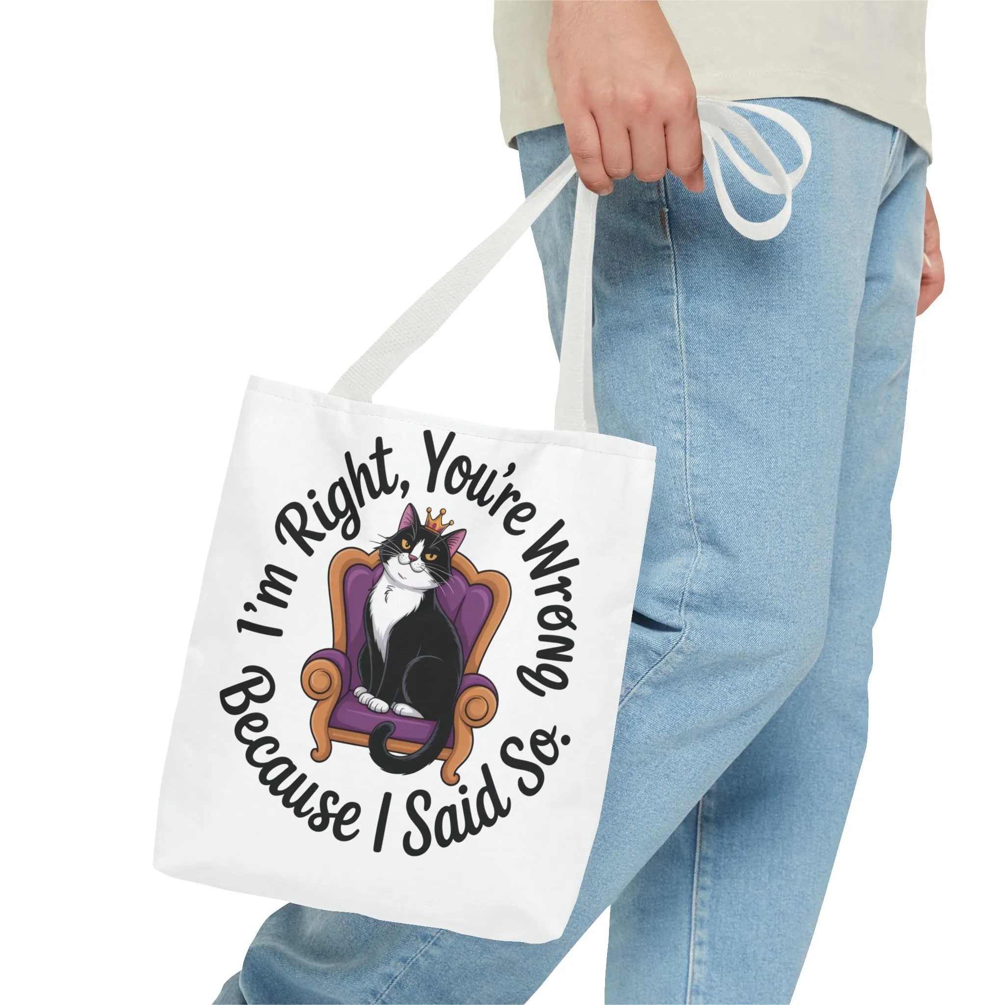 Funny Cat Tote Bag, Pet Lover Gift, Cat-Themed Shopper, Birthday Gift, Cute Animal Tote, Oversized Beach Bag - Image 18