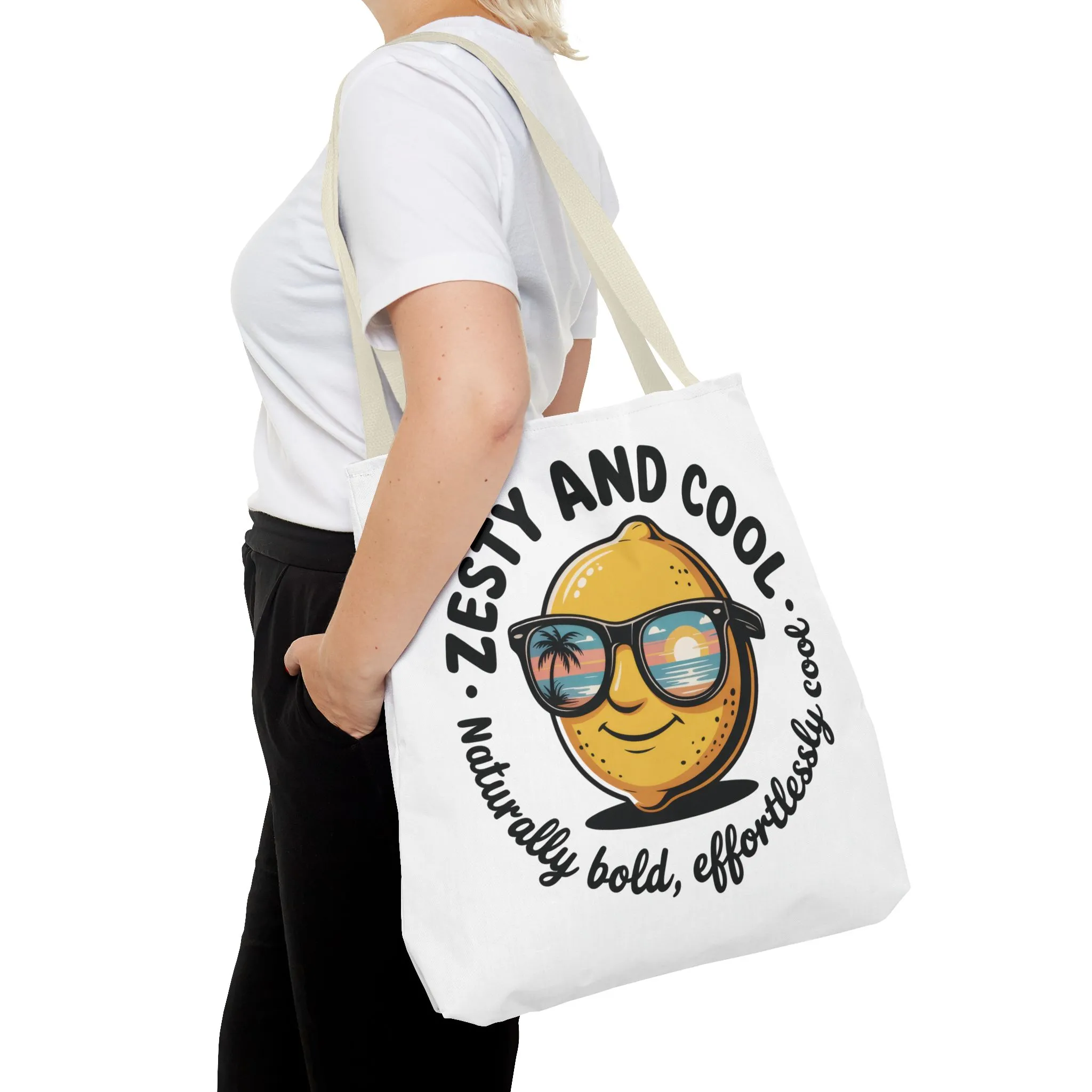 Zesty Lemon Tote Bag - Fun & Bold Carry-All for Everyday Use, Summer, Beach Days, Gifts, Eco-Friendly Shopping, Large Tote Bag - Image 29