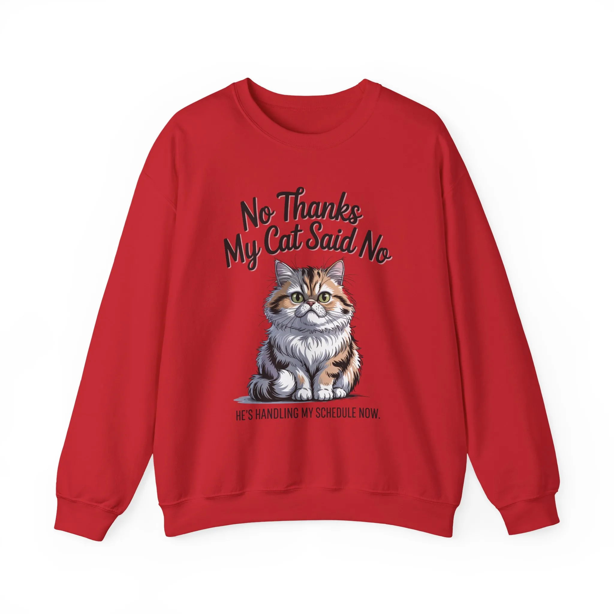 Funny Cat Crewneck Sweatshirt - Ideal Gift for Cat Lovers, Cozy Animal Sweater, Novelty Pet Lover Gift, Cute Cat-Themed Apparel, [...] - Image 34