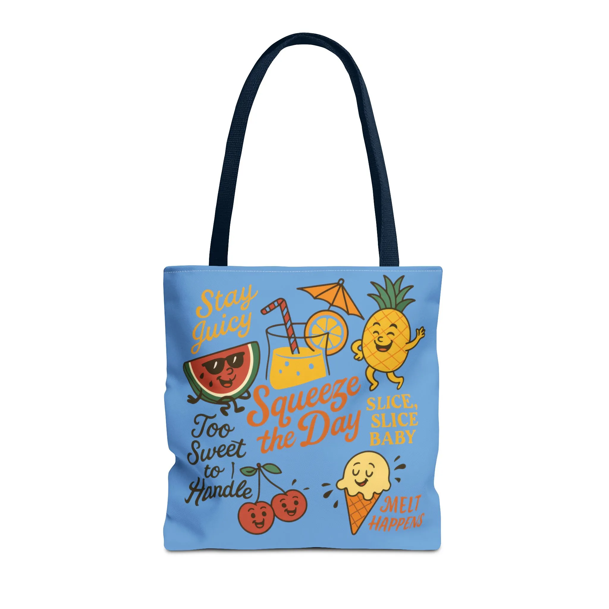 Juicy Summer Tote Bag, Fun Beach Carryall, Perfect for Grocery Shopping, Reusable Market Tote, Cute Gift for Fruit Lovers, Large Tote Bag - Image 26