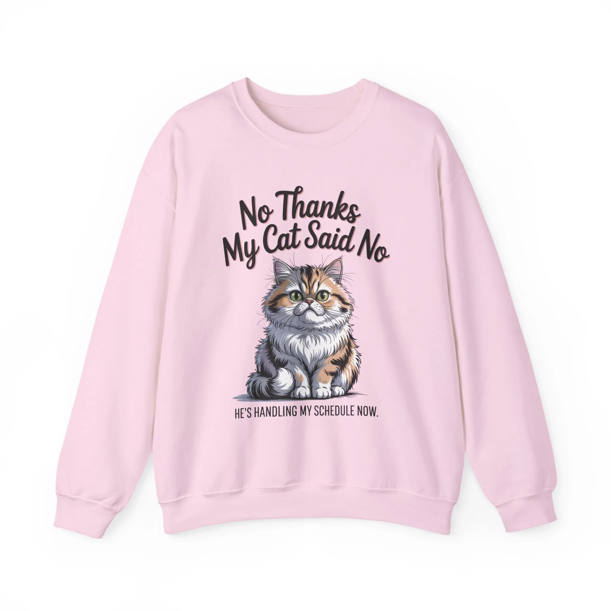 Funny Cat Crewneck Sweatshirt - Ideal Gift for Cat Lovers, Cozy Animal Sweater, Novelty Pet Lover Gift, Cute Cat-Themed Apparel, [...] - Image 22