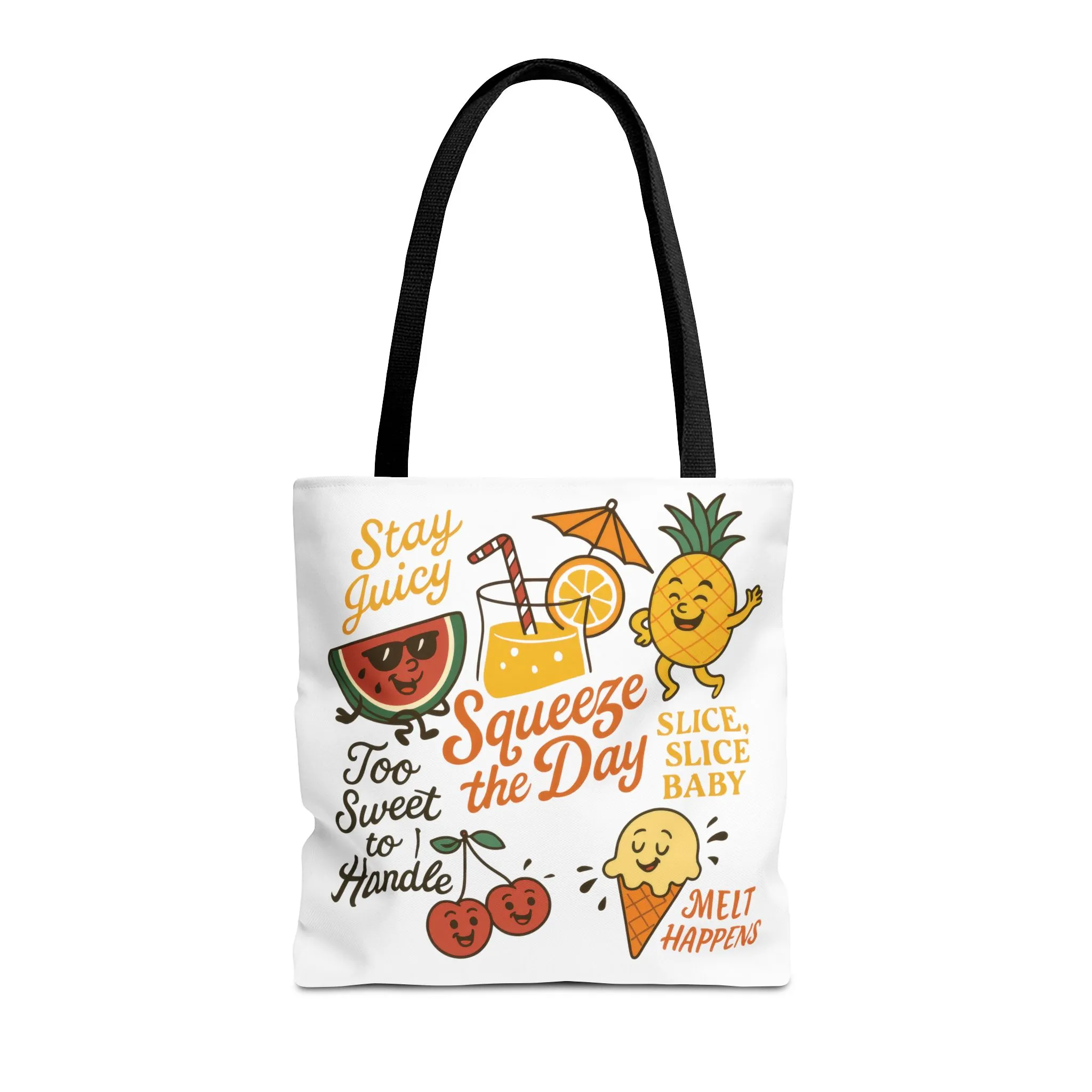 Juicy Summer Tote Bag, Fun Beach Carryall, Perfect for Grocery Shopping, Reusable Market Tote, Cute Gift for Fruit Lovers, Large Tote Bag - Image 41