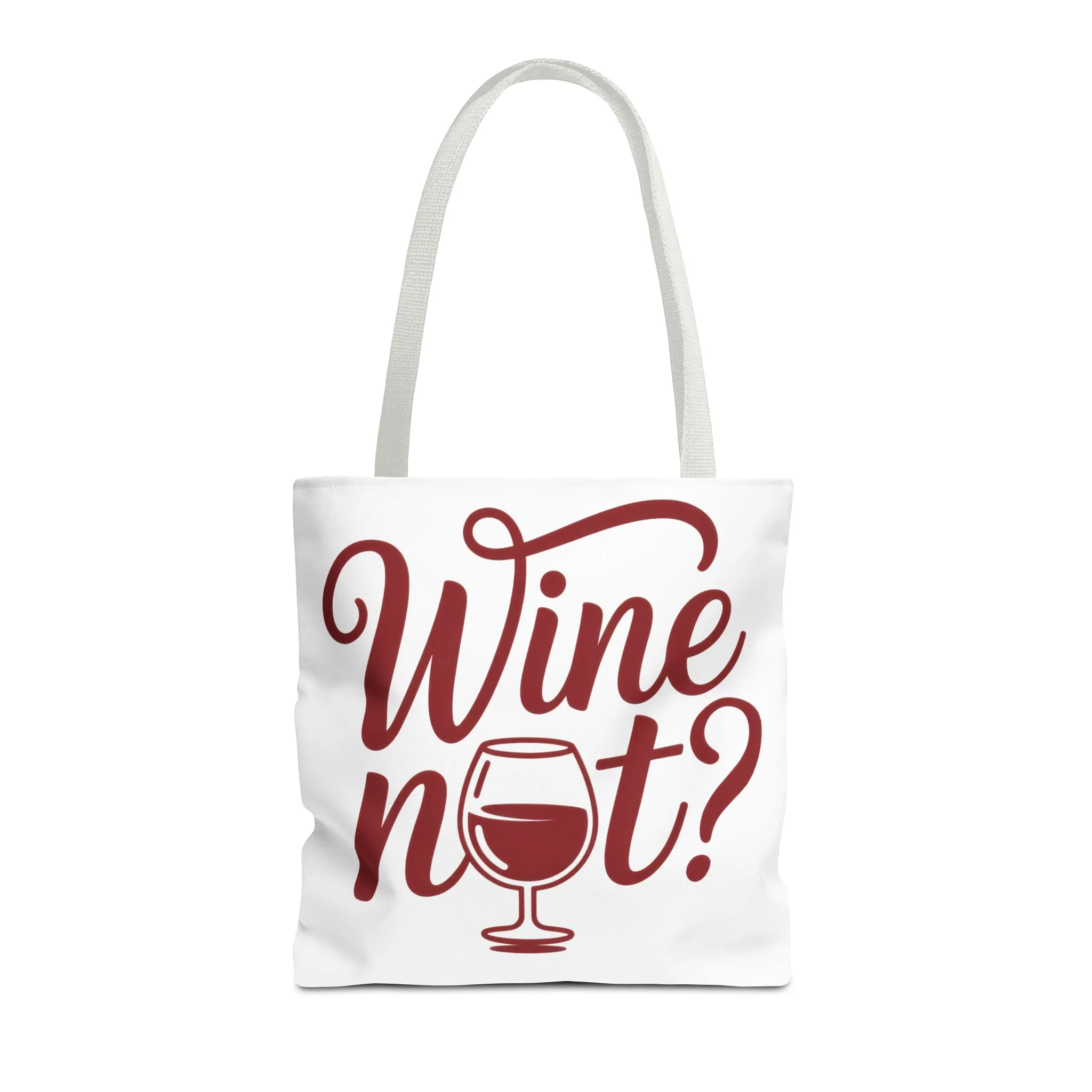 Wine Not? Tote Bag - Fun Wine Lover's Accessory for Parties, Gift for Wine Enthusiasts, Perfect for Grocery or Beach Outings, AOP Design - Image 11