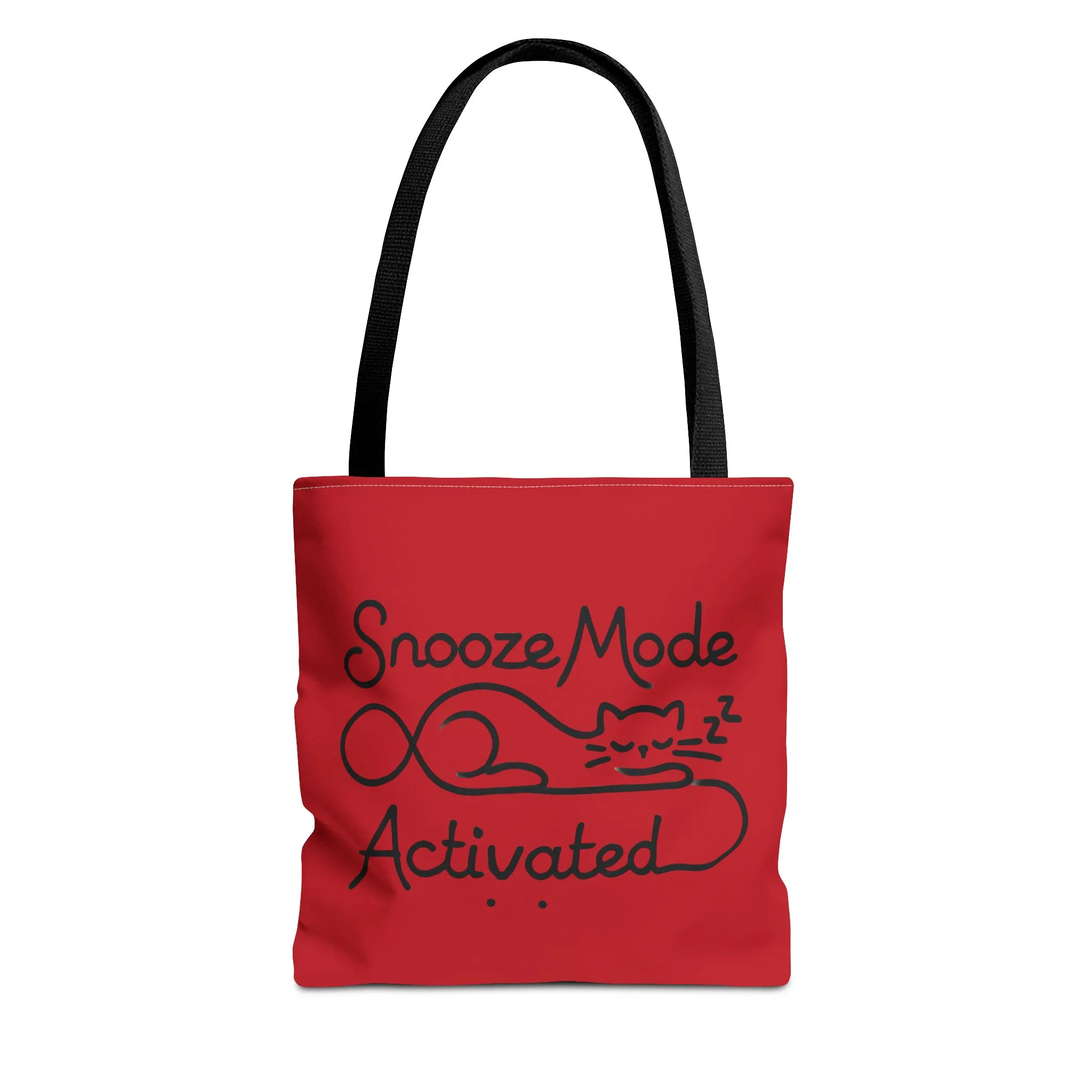 Sleepy Cat Tote Bag - Snooze Mode Activated, Cute Cat Lover Gift, Lounge Essential, Beach, Grocery, Everyday Use, Beach Weekender Bag - Image 6