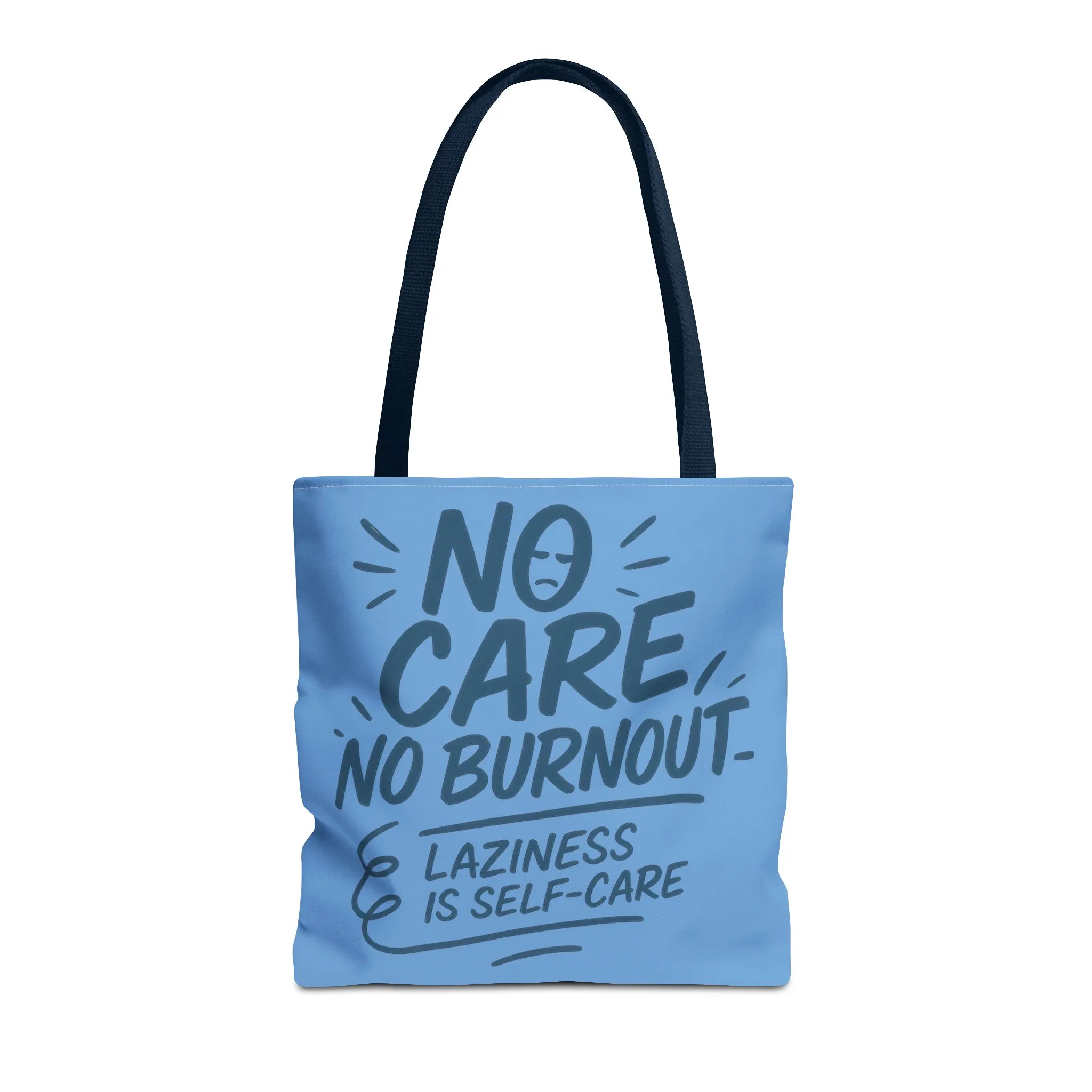 Laziness is Self-Care Funny Quote Bag, Oversized Reusable Canvas Shopping Tote, Sarcastic Self-Care Gift, Weekend Getaway, Everyday Use - Image 11