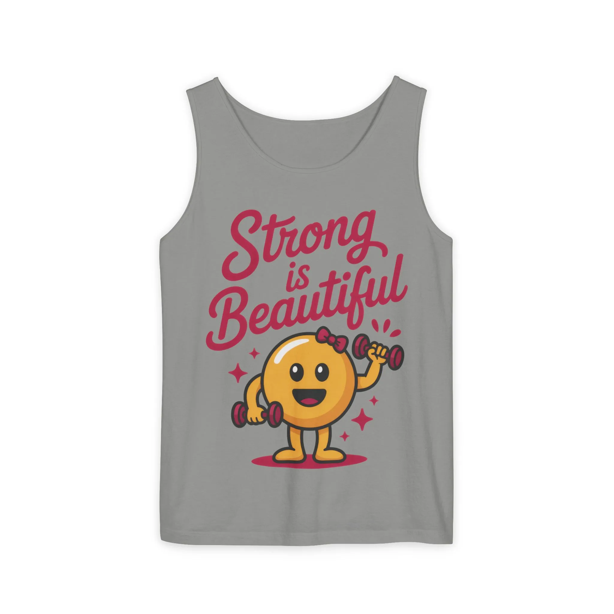 Strong is Beautiful Womens Tank Top, Cute Fitness and Gym Motivation Shirt, Workout Shirt, Exercise Top, Gift for Her, SummerActivewear - Image 11